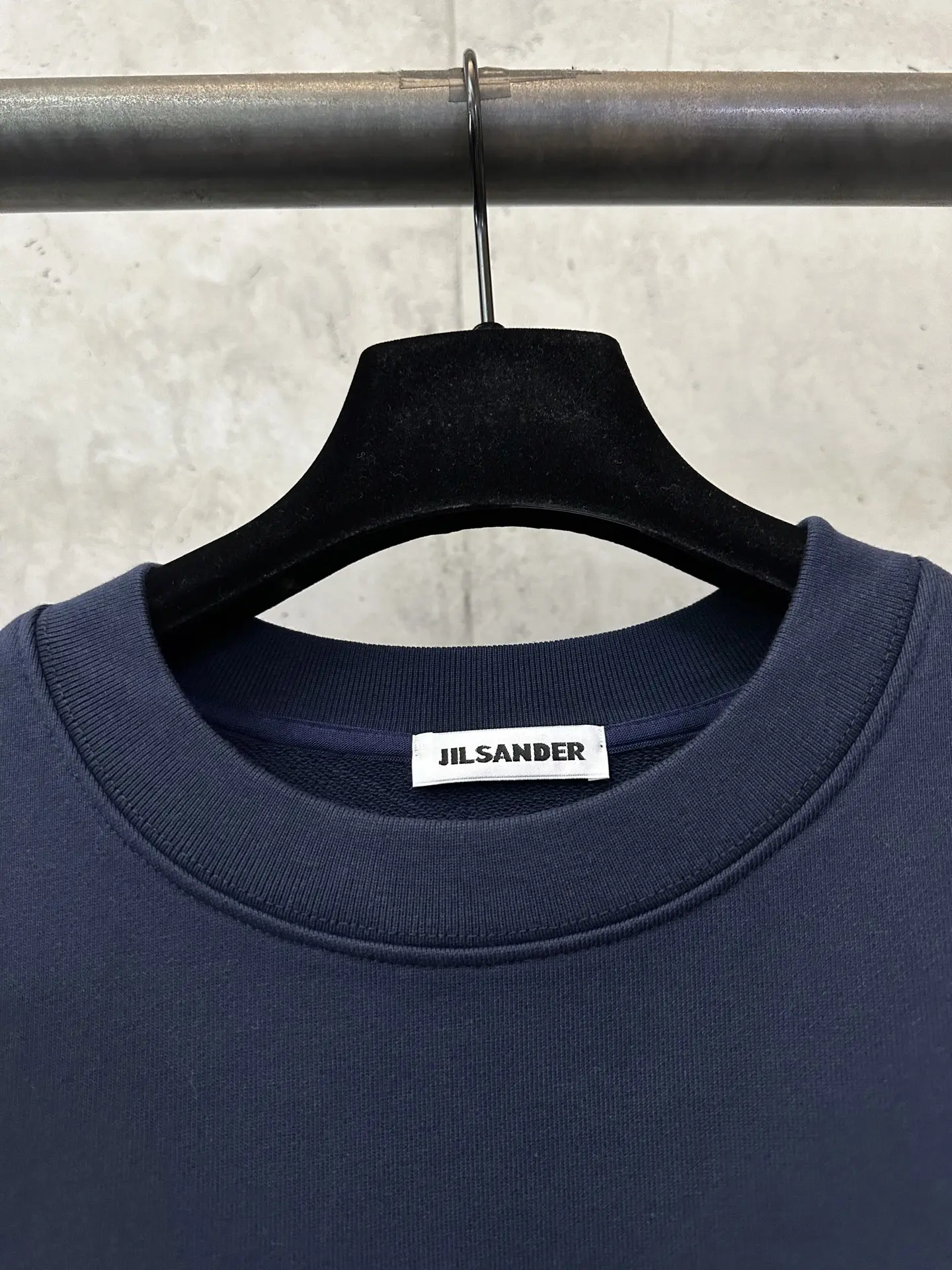 Logo Print Heavyweight Cotton Sweatshirt D25024401 — view 7