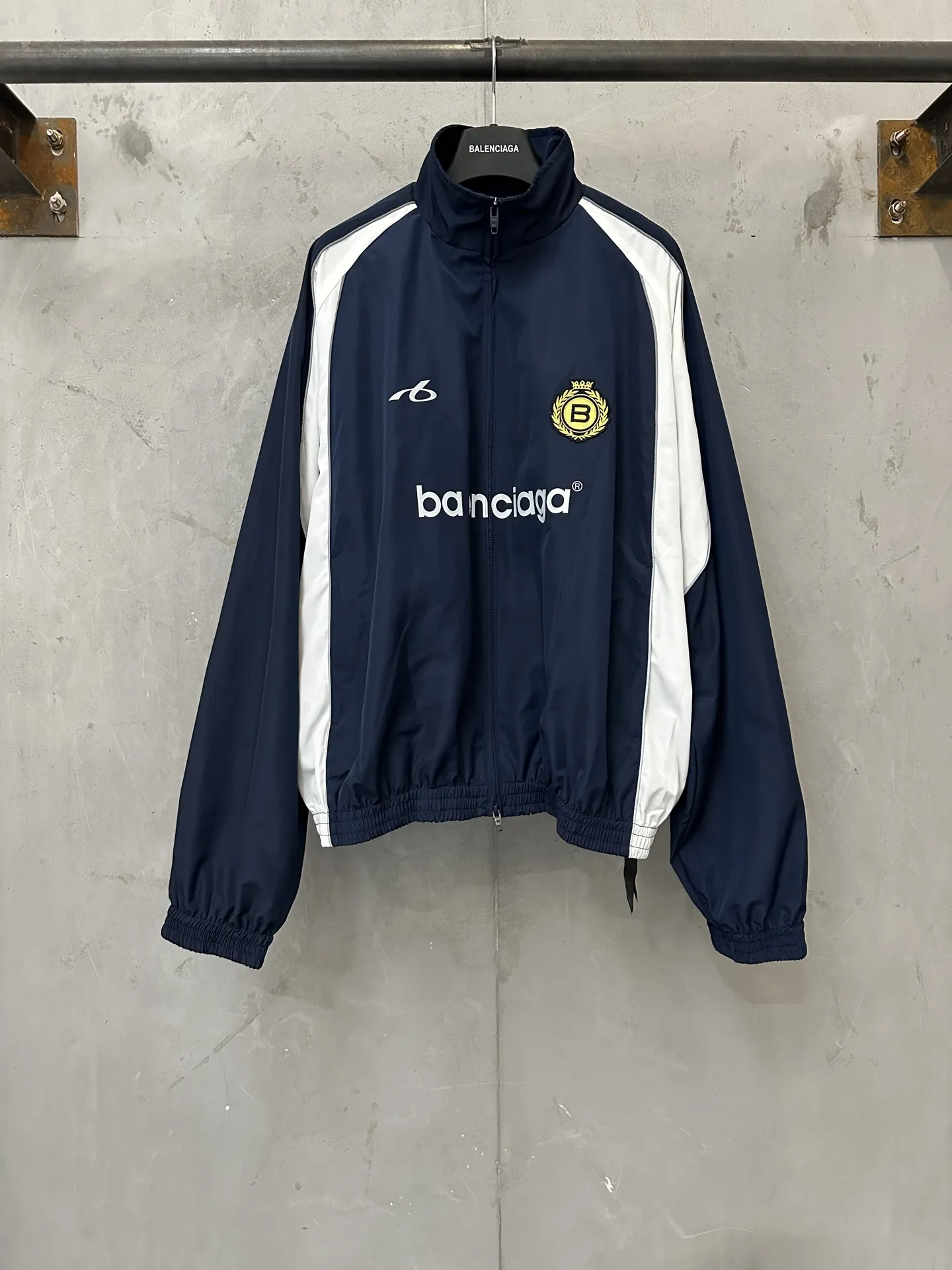 Logo-Print Reflective Nylon Track Jacket D33023510