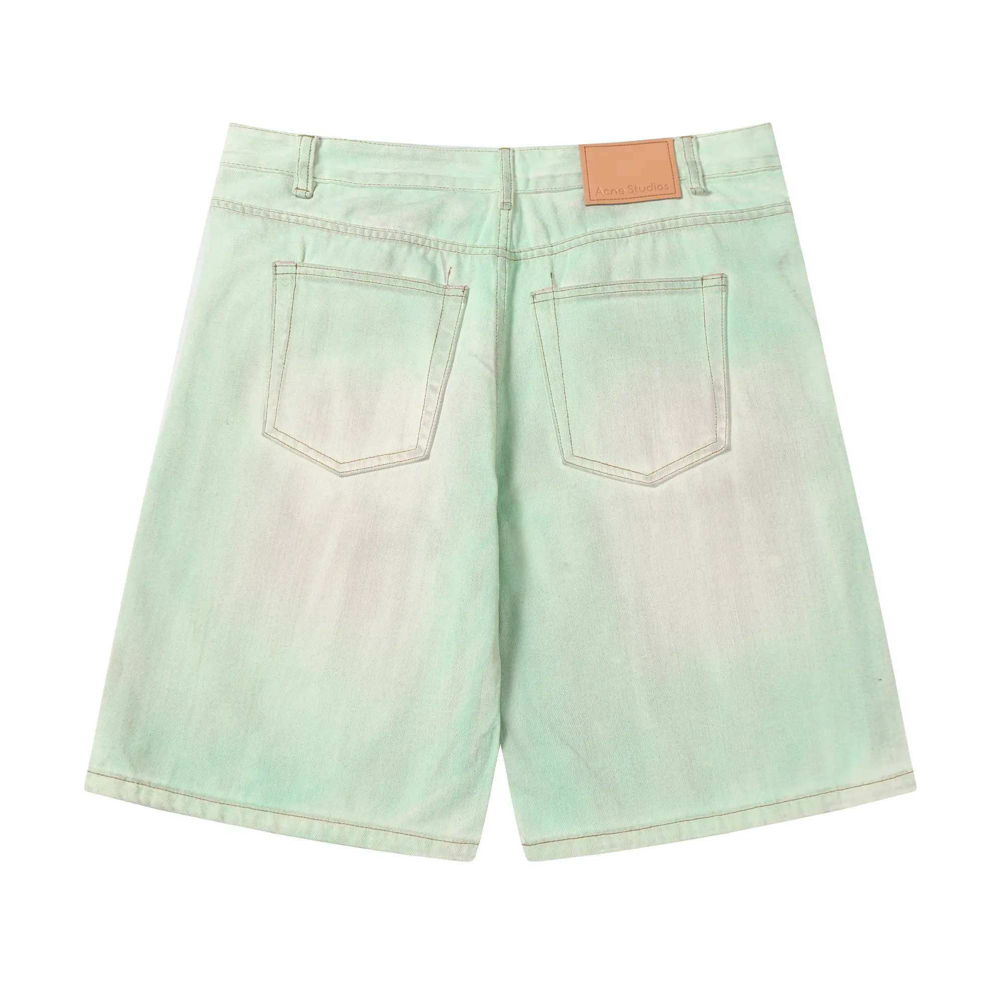 Distressed Mud-Dye Denim Shorts D22519937 — view 11