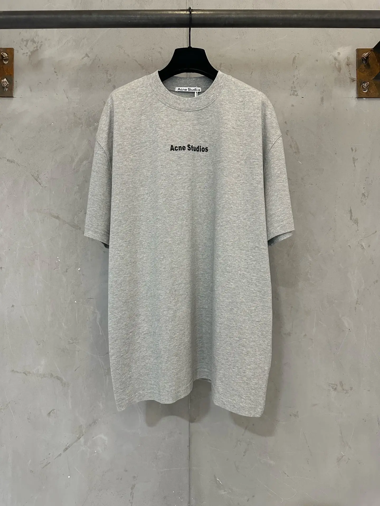Logo-Print Heavyweight Cotton T-Shirt D22012309