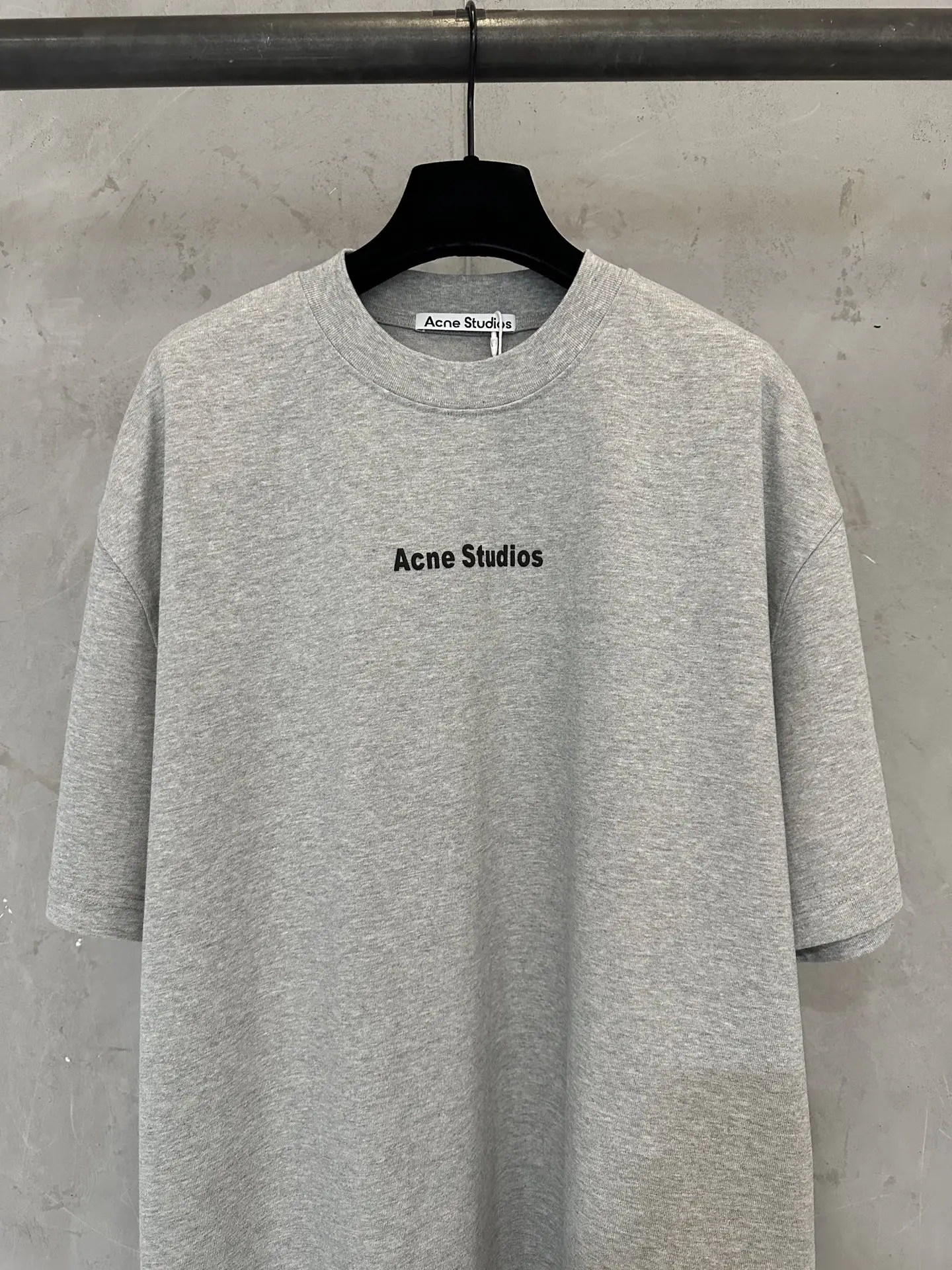 Logo-Print Heavyweight Cotton T-Shirt D22012309 — view 3