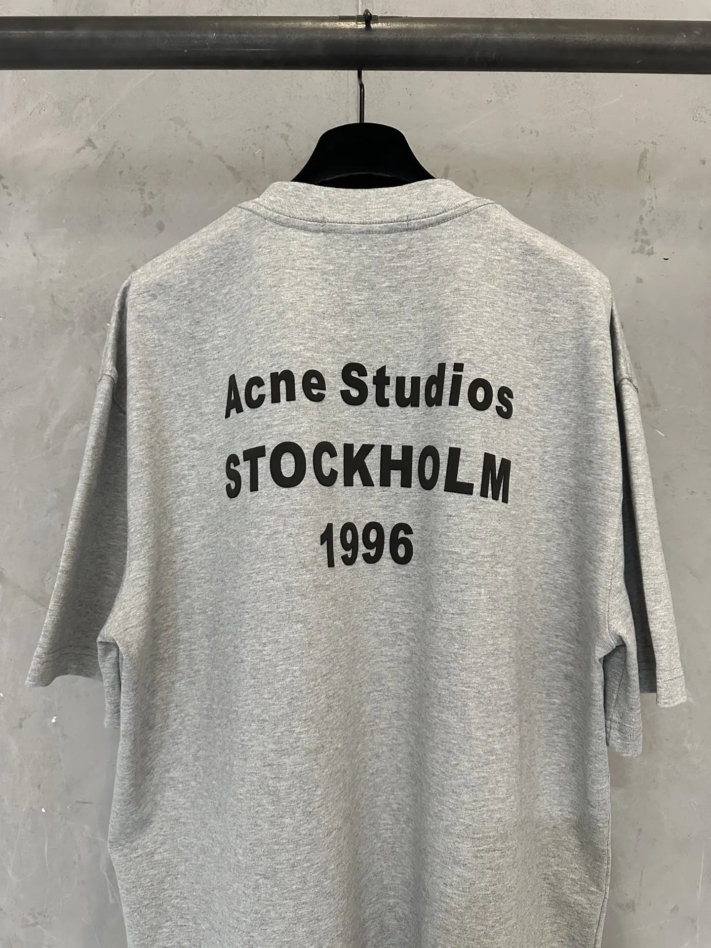 Logo-Print Heavyweight Cotton T-Shirt D22012309 — view 5