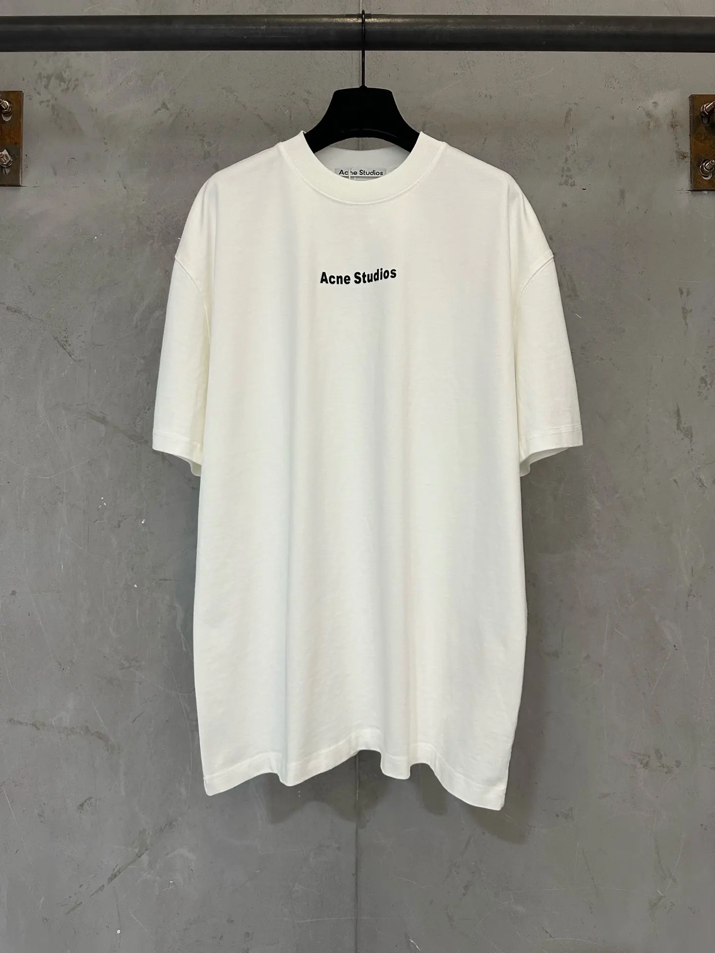 Logo-Print Heavyweight Cotton T-Shirt D22012308