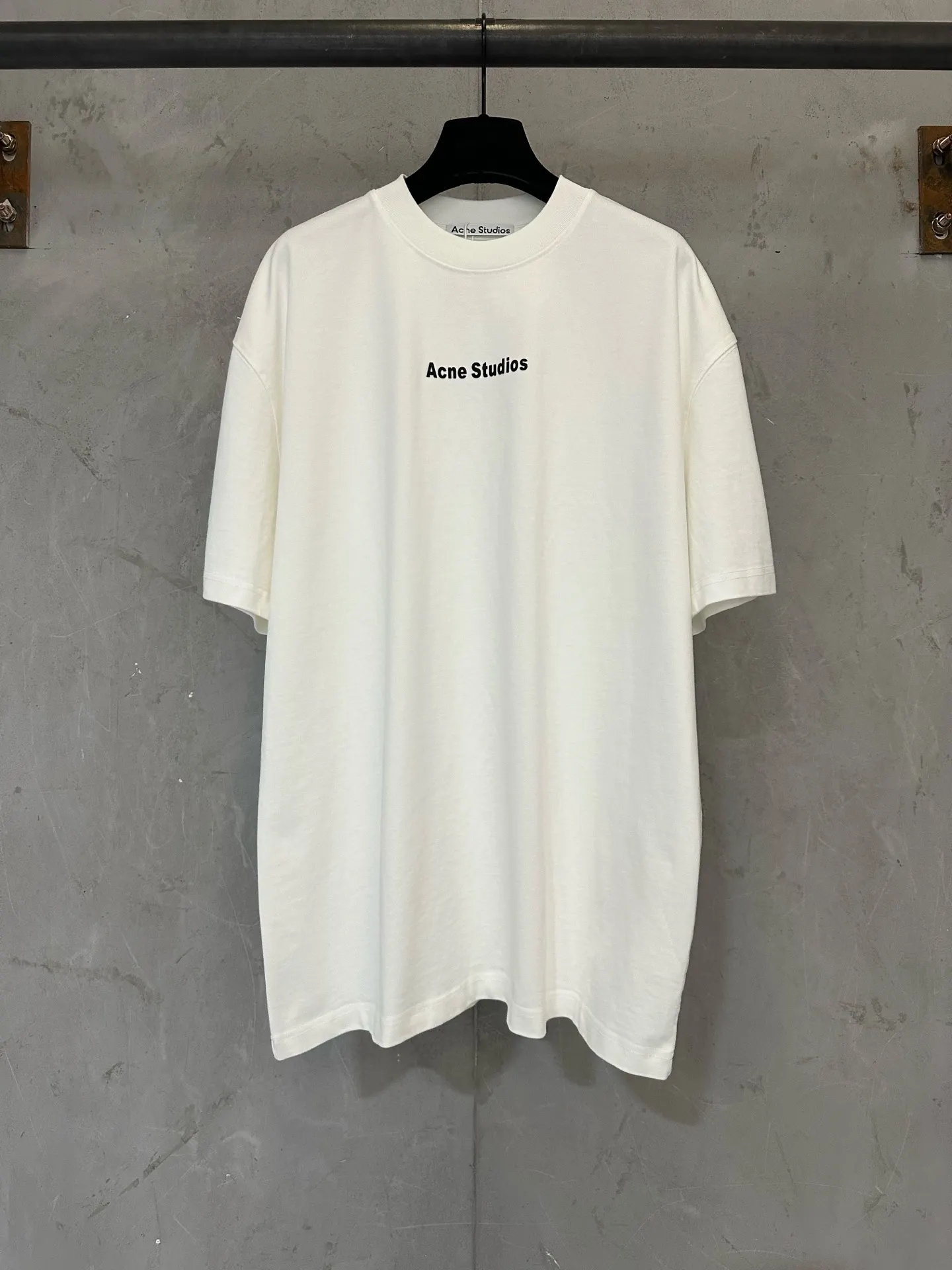 Logo-Print Heavyweight Cotton T-Shirt D22012308