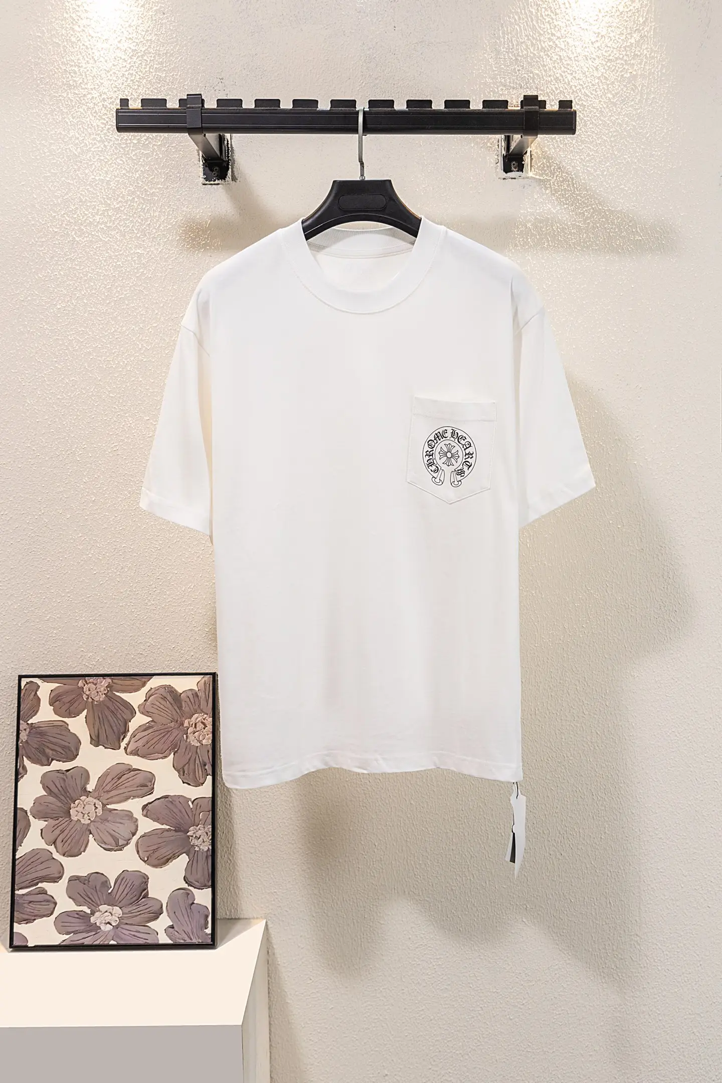 Logo Print Pocket T-Shirt D12011565