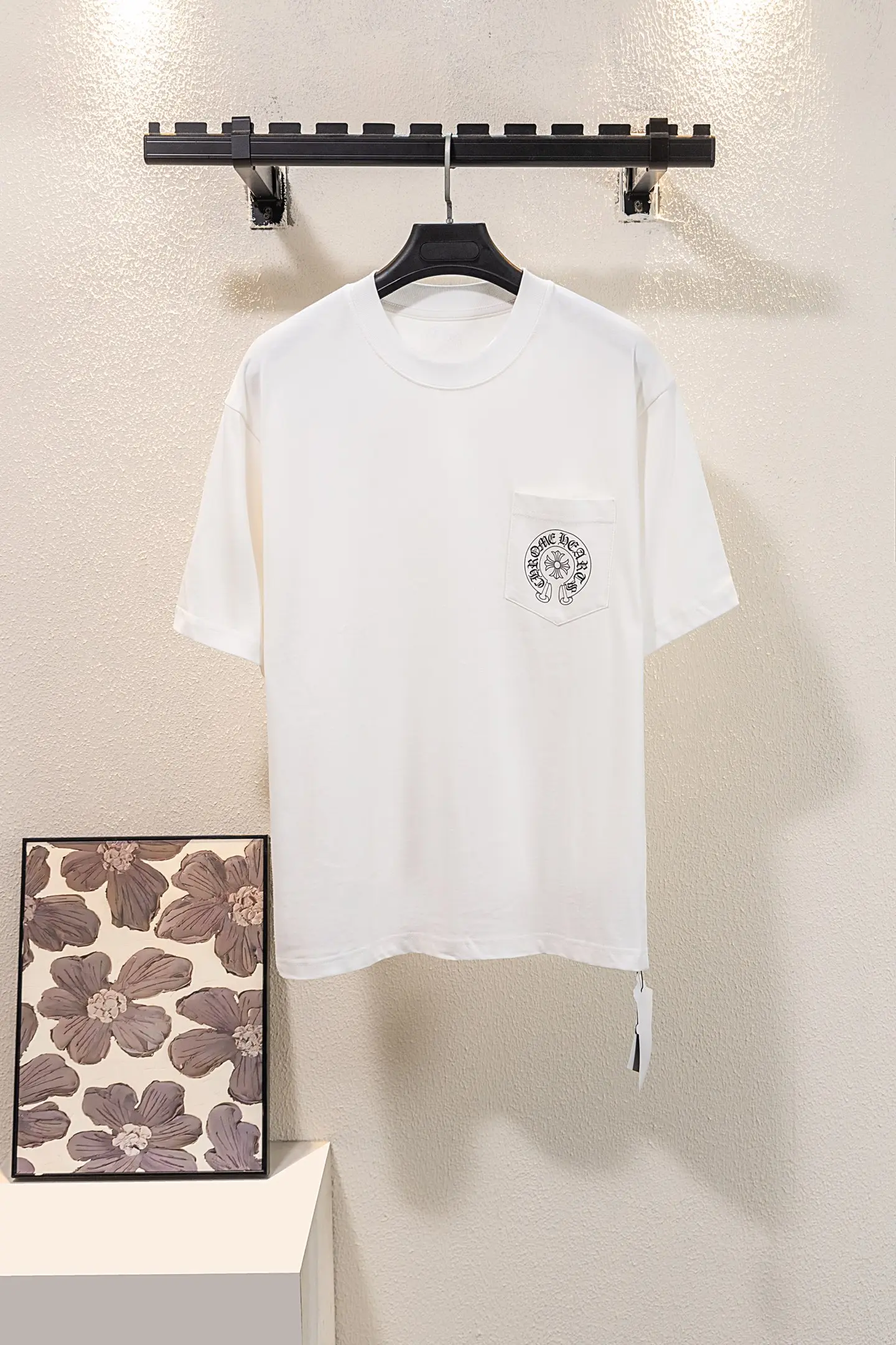 Logo Print Pocket T-Shirt D12011565