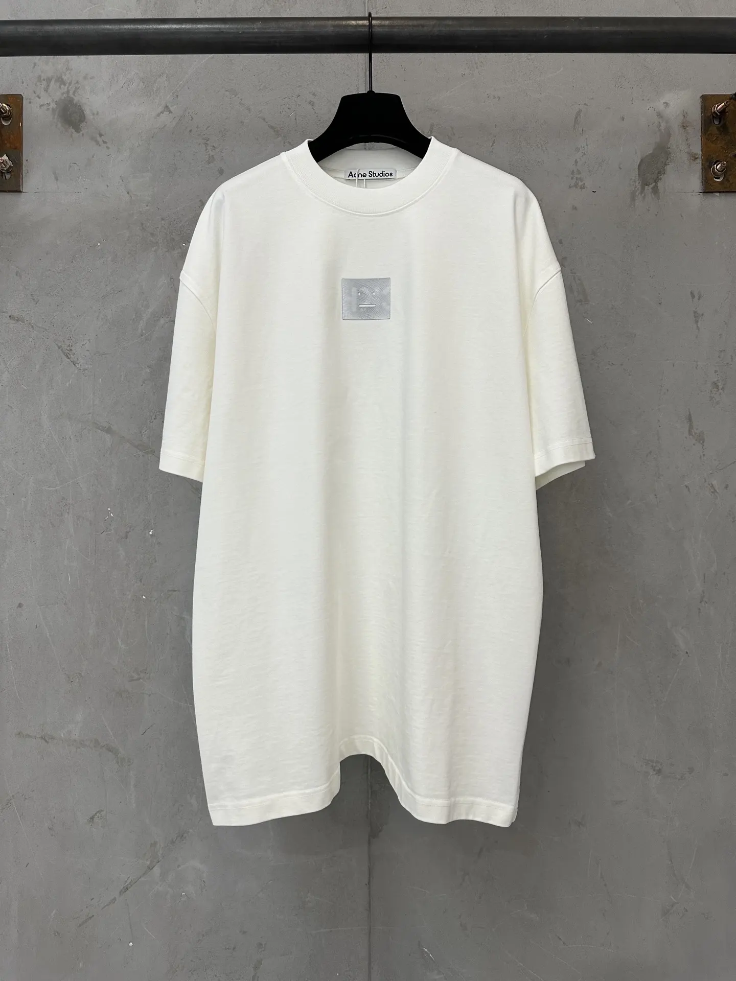 Face Logo Heavyweight Cotton T-Shirt D17011949