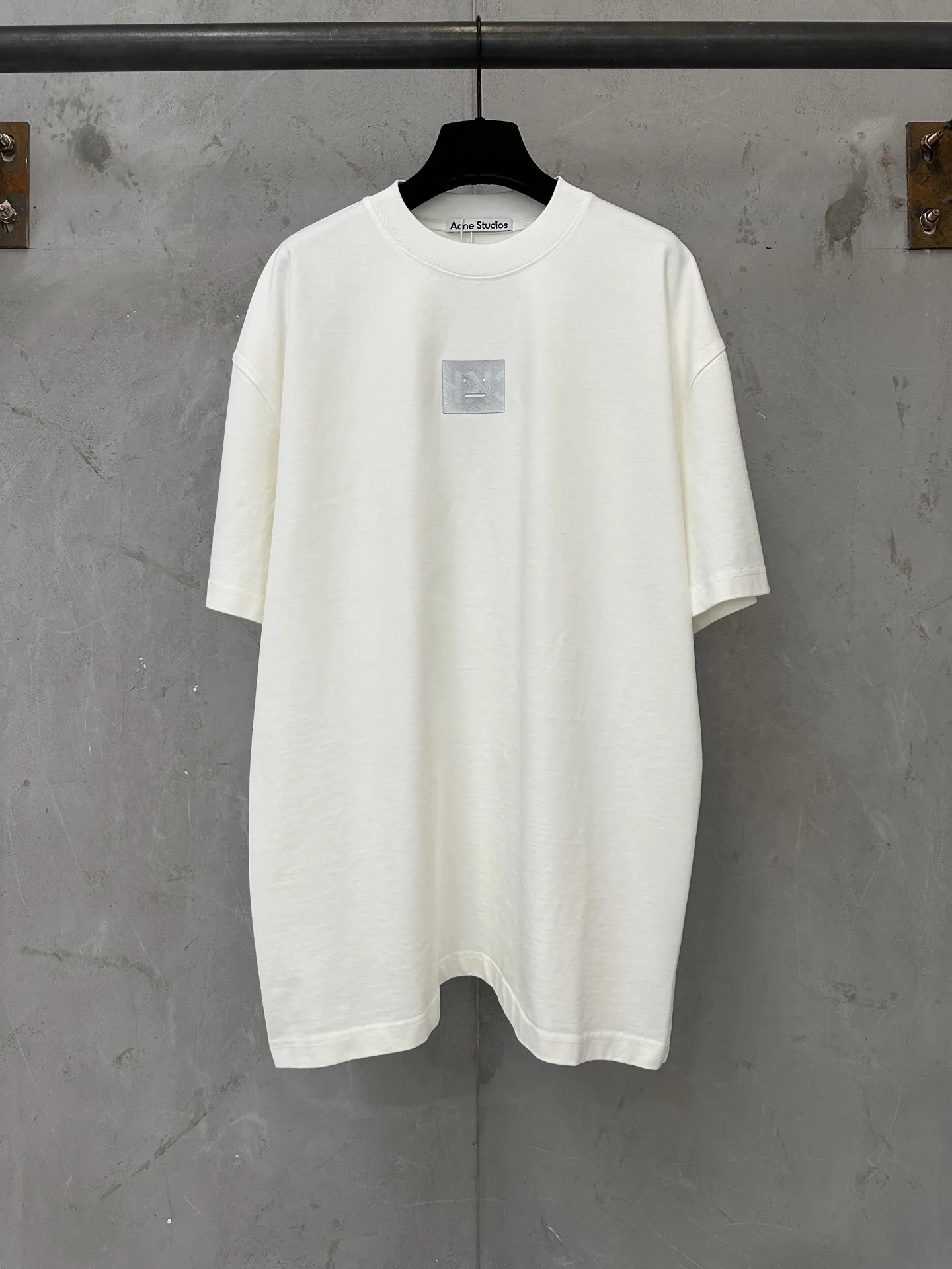 Face Logo Heavyweight Cotton T-Shirt D17011949