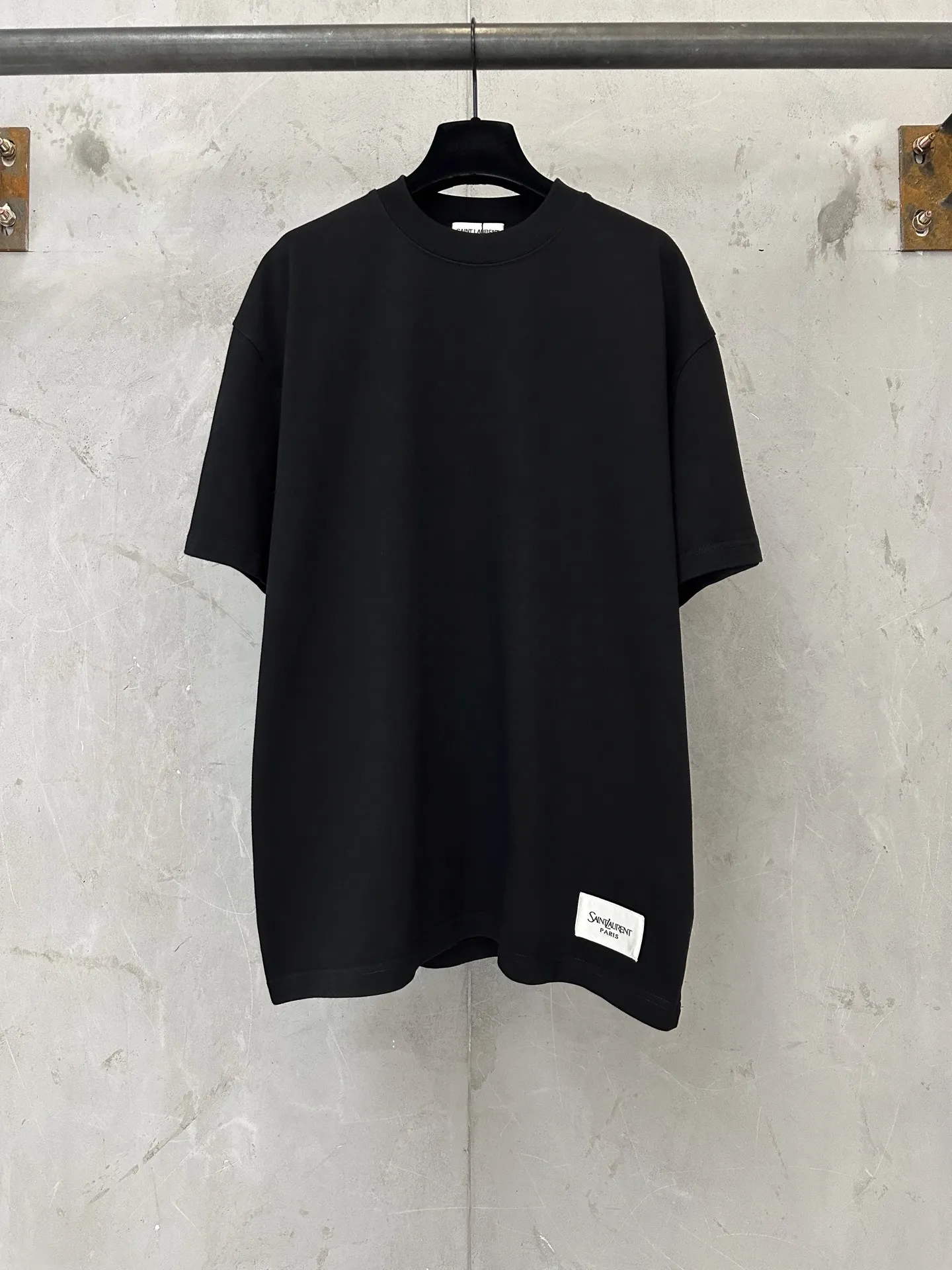 Logo-Patch Heavyweight Cotton T-Shirt D17011968