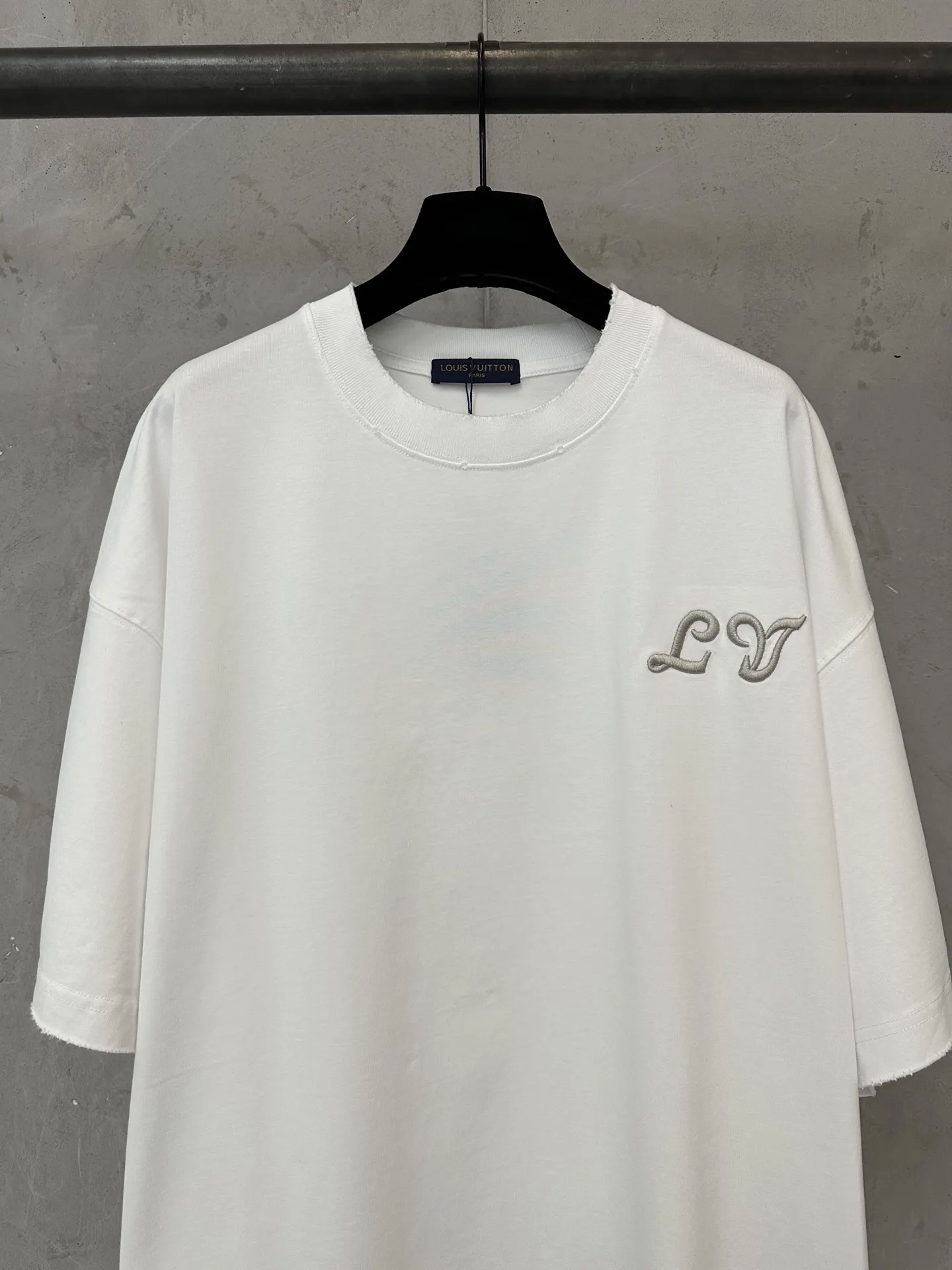 Embroidered Logo Heavyweight Cotton T-Shirt D18011960 — view 3