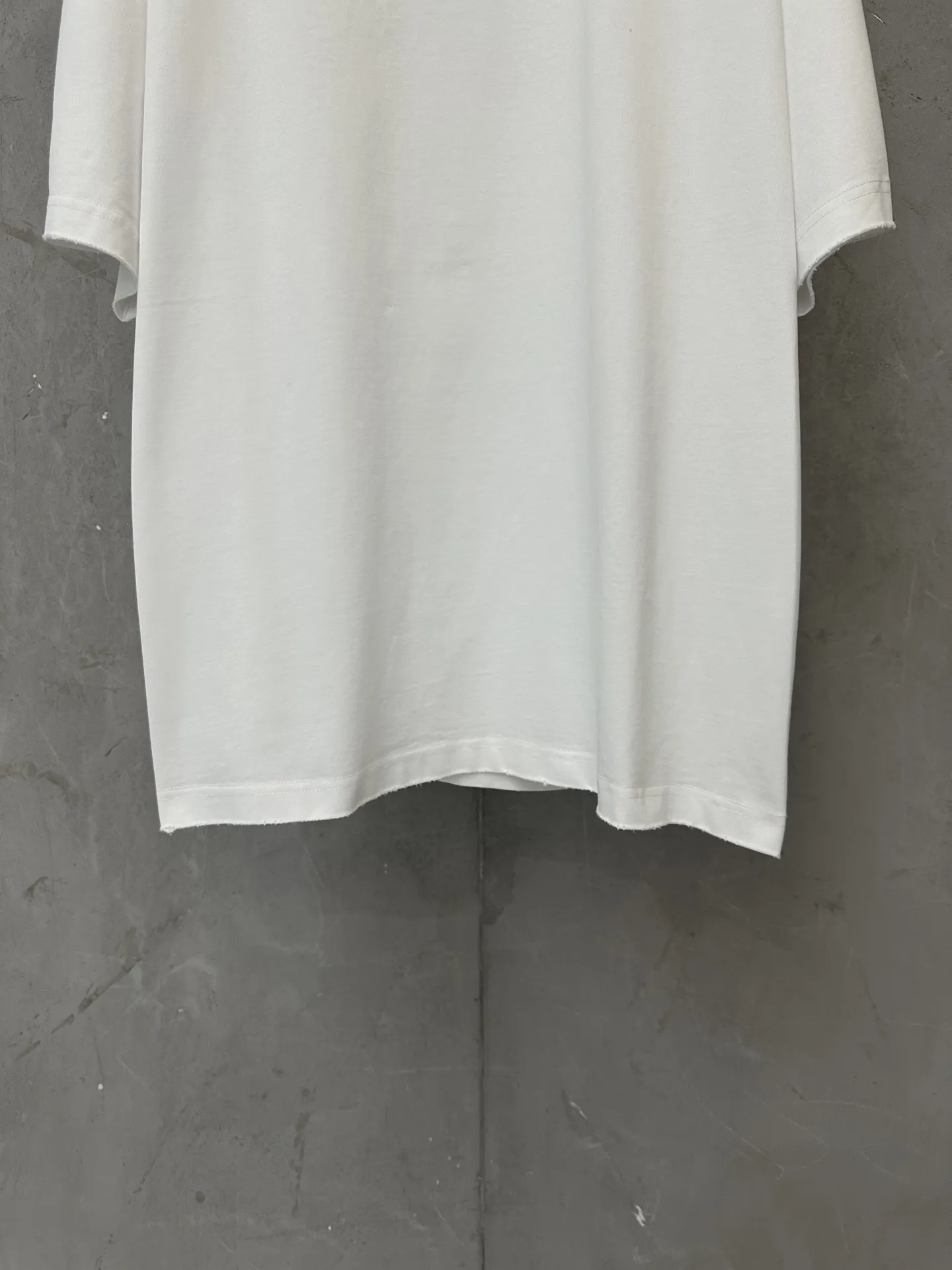 Embroidered Logo Heavyweight Cotton T-Shirt D18011960 — view 4