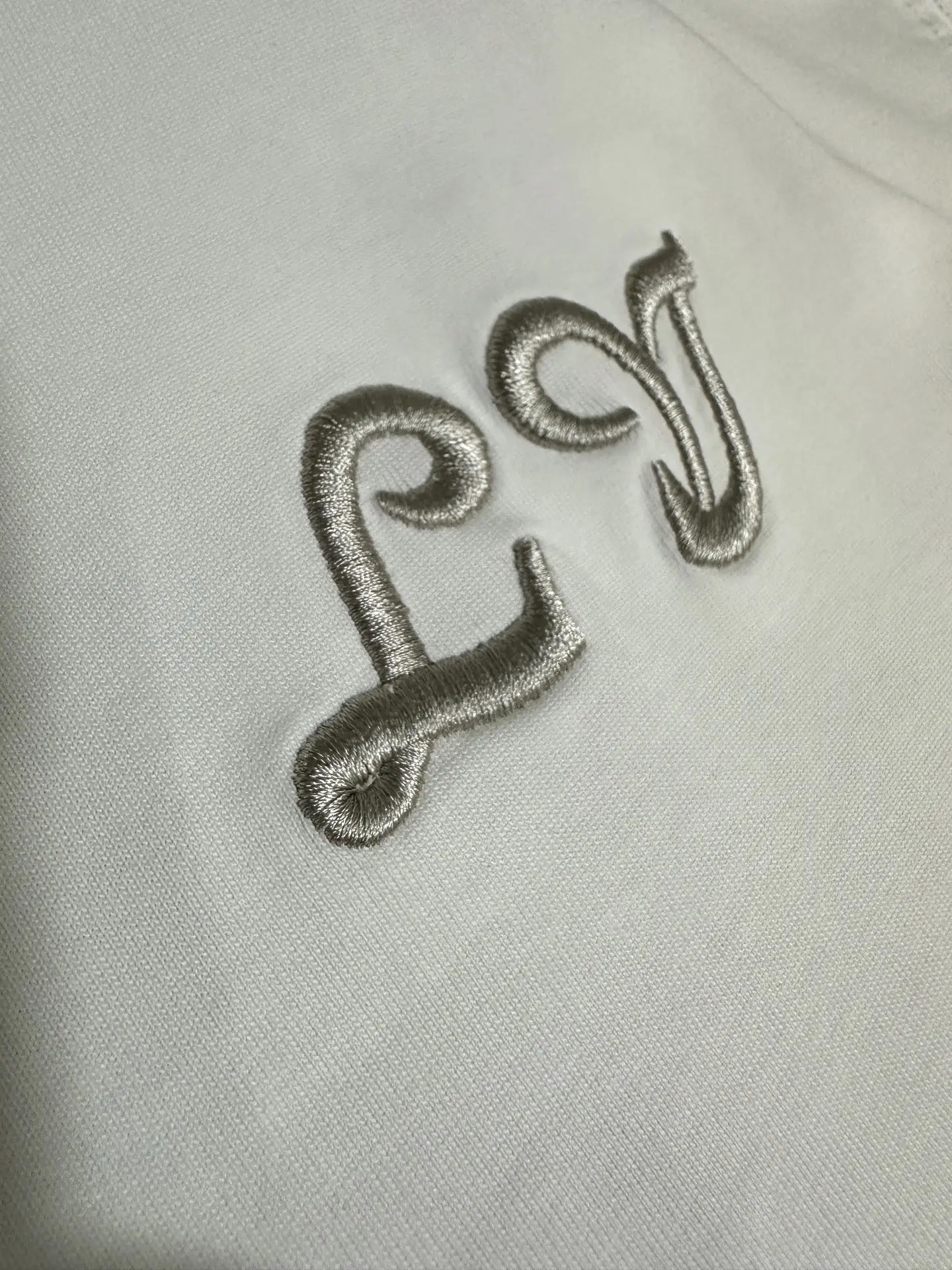 Embroidered Logo Heavyweight Cotton T-Shirt D18011960 — view 8