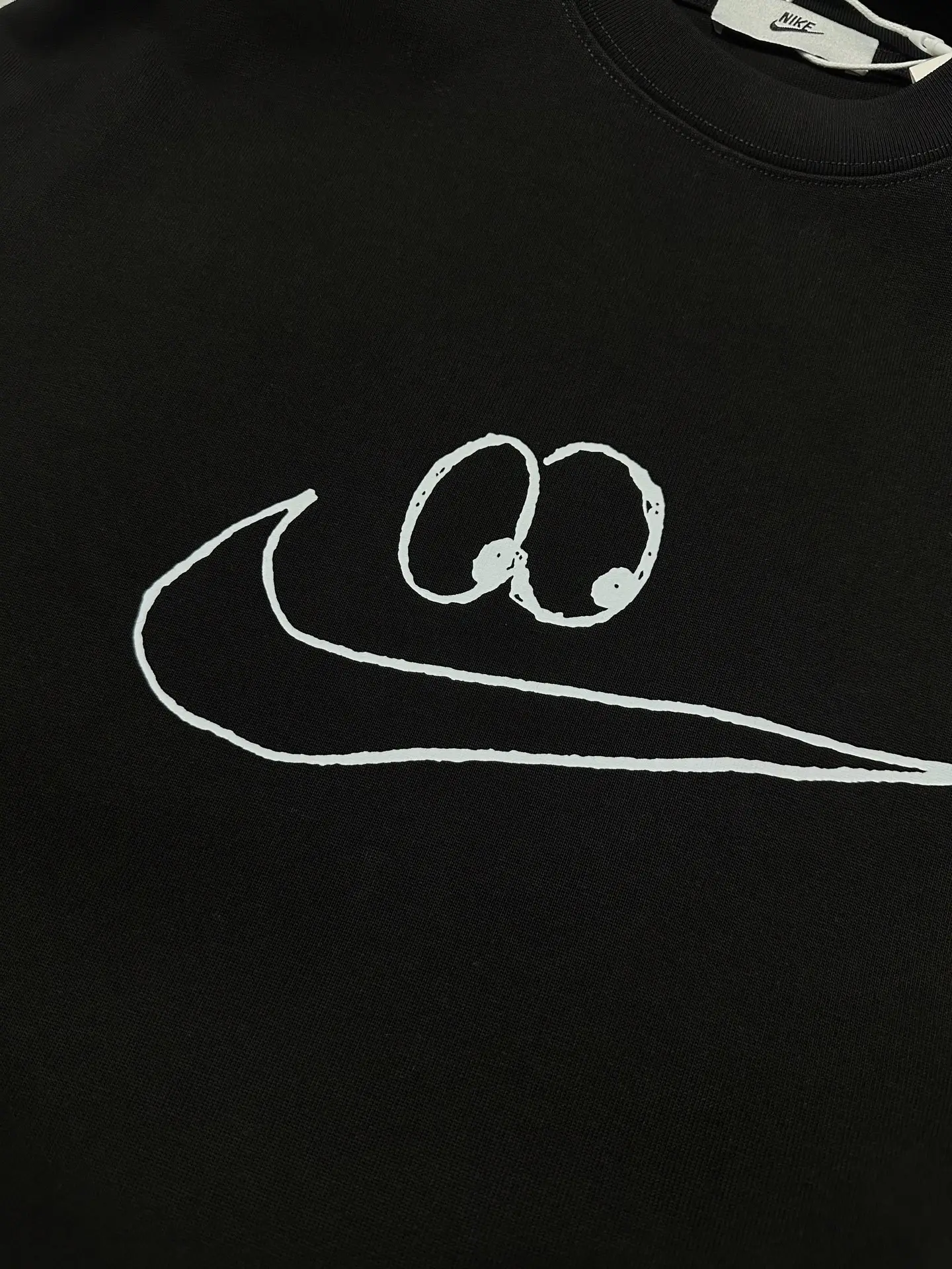 Graphic Print Heavyweight Cotton T-Shirt D18011761 — view 6