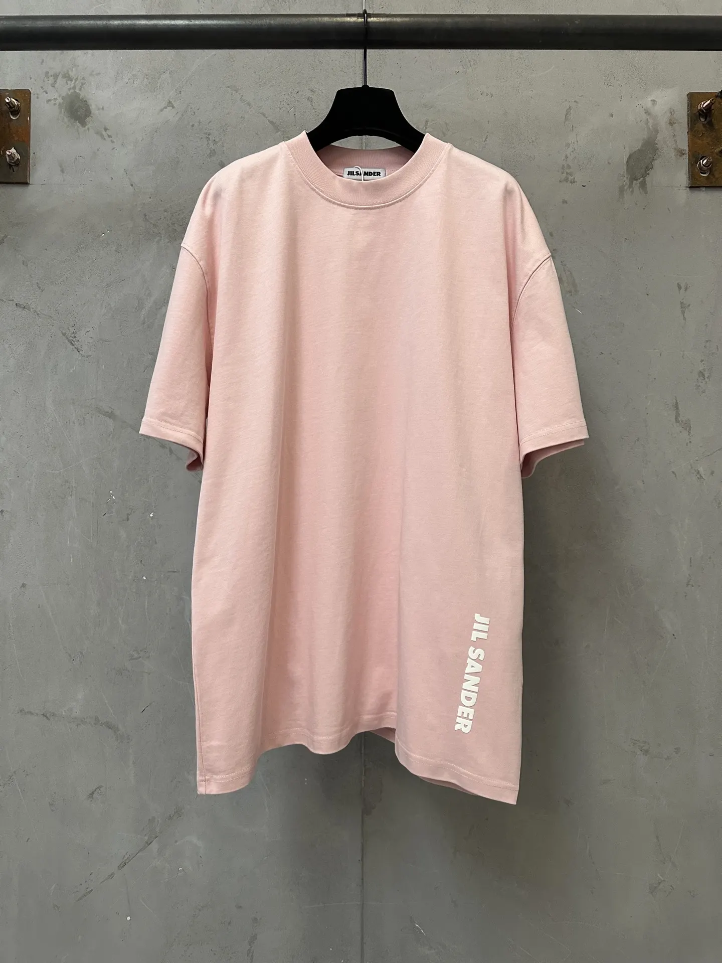 Logo Print Heavyweight Cotton T-Shirt D19011604