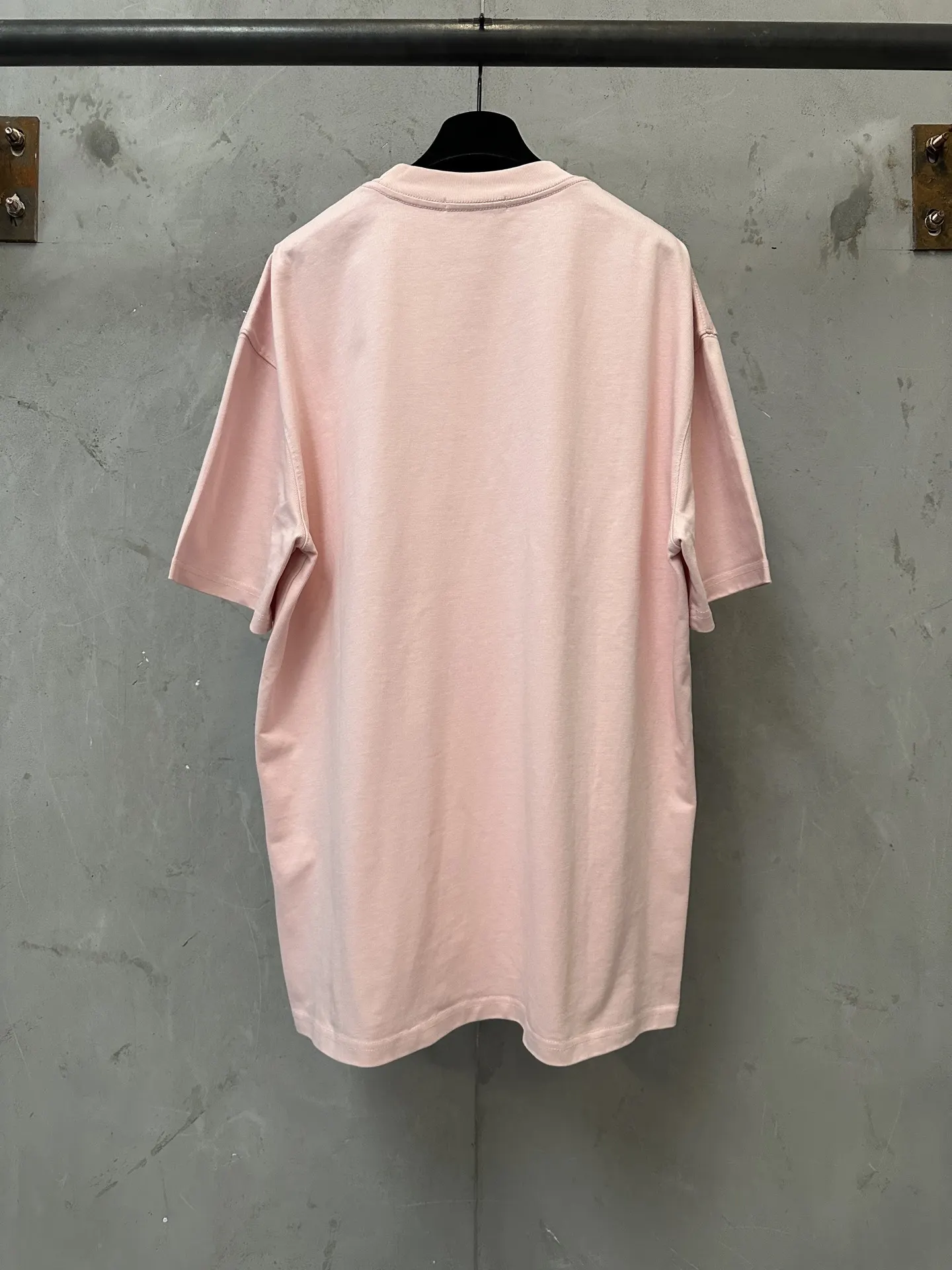 Logo Print Heavyweight Cotton T-Shirt D19011604 — view 2