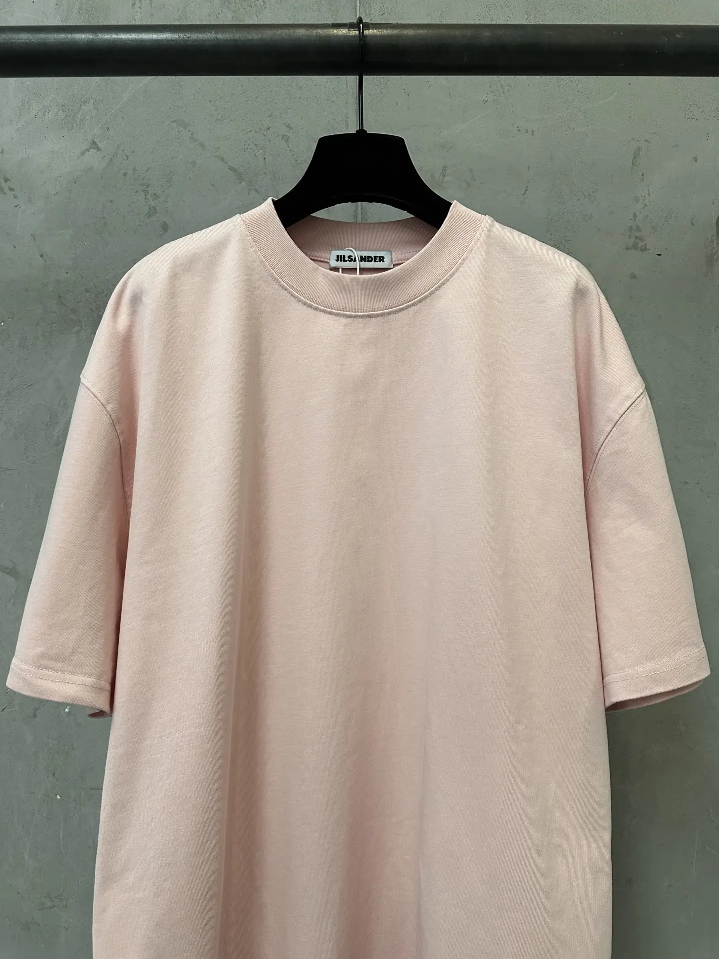 Logo Print Heavyweight Cotton T-Shirt D19011604 — view 3