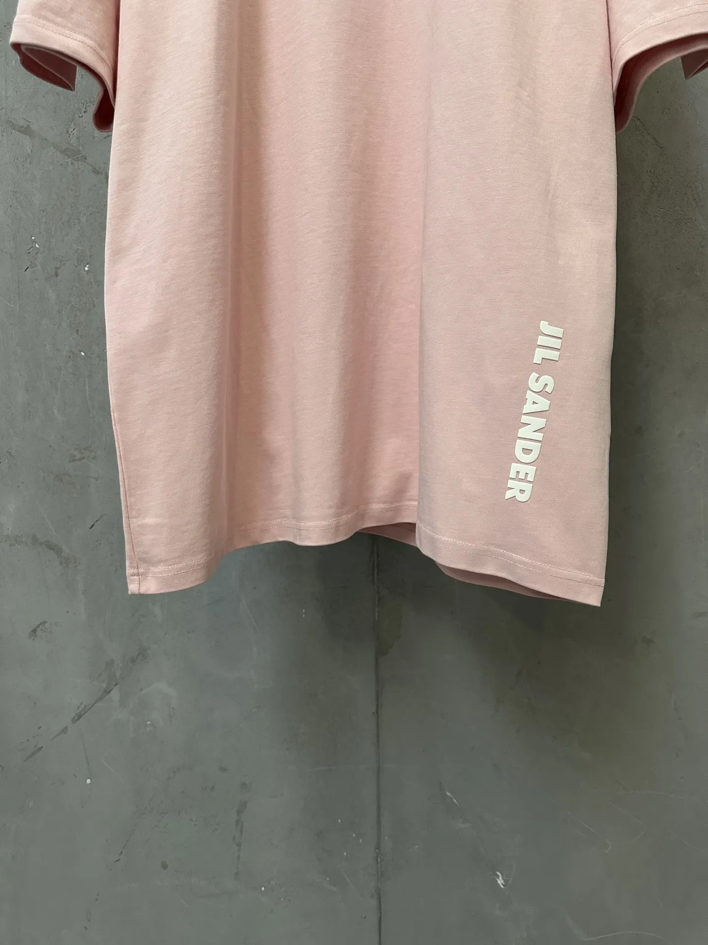 Logo Print Heavyweight Cotton T-Shirt D19011604 — view 4