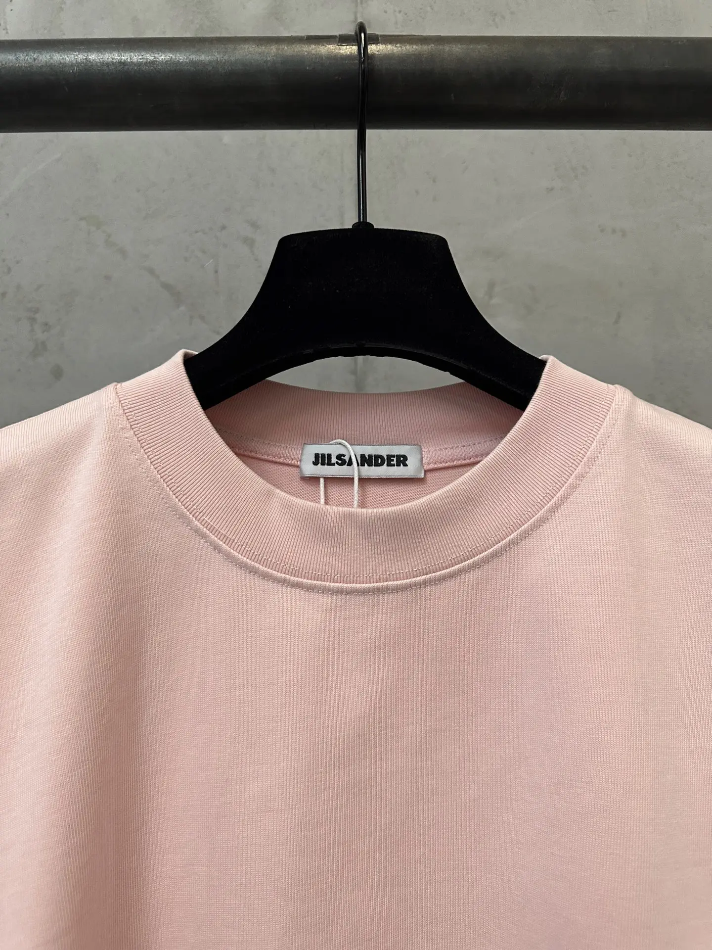 Logo Print Heavyweight Cotton T-Shirt D19011604 — view 5