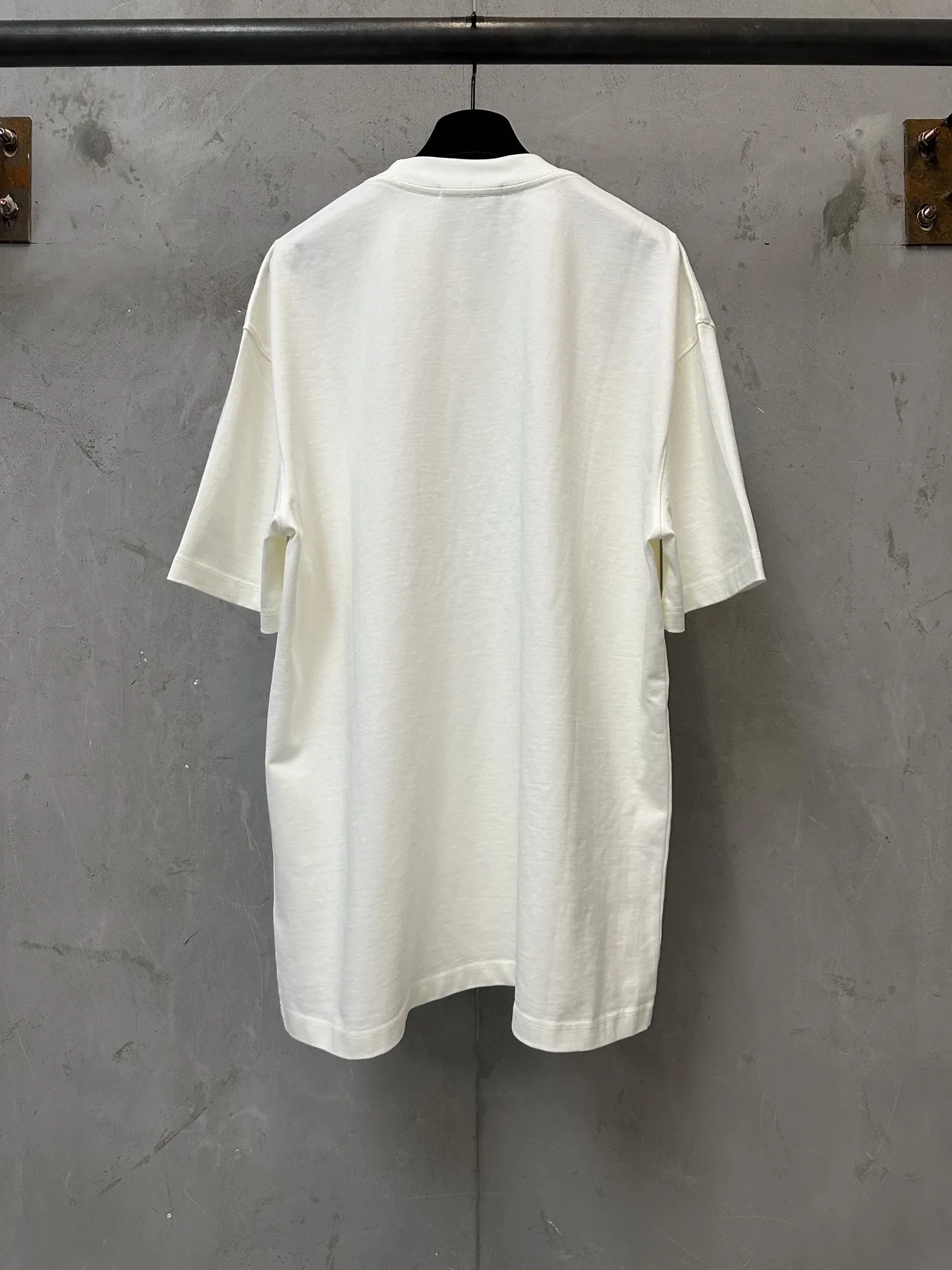 Logo Print Heavyweight Cotton T-Shirt D19011603 — view 2