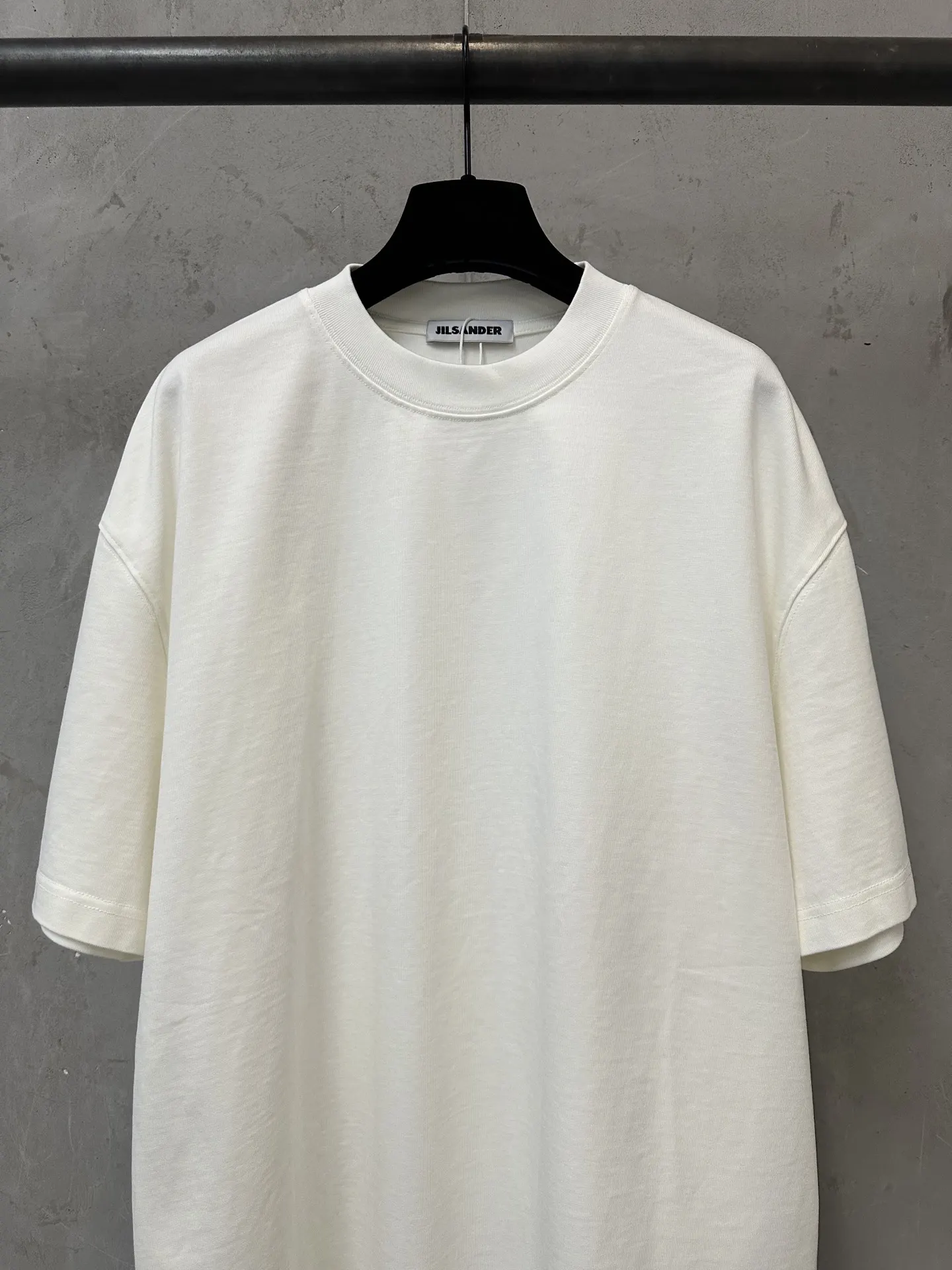 Logo Print Heavyweight Cotton T-Shirt D19011603 — view 3