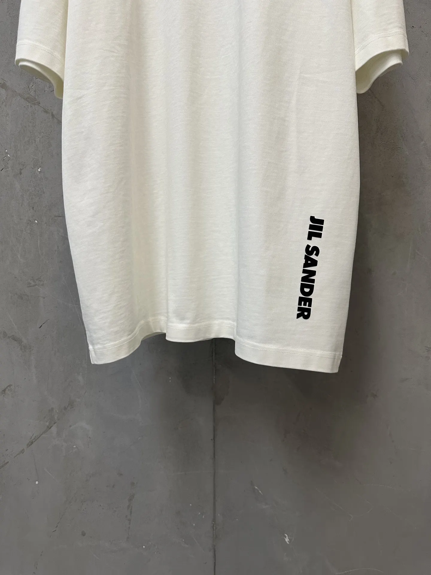 Logo Print Heavyweight Cotton T-Shirt D19011603 — view 4