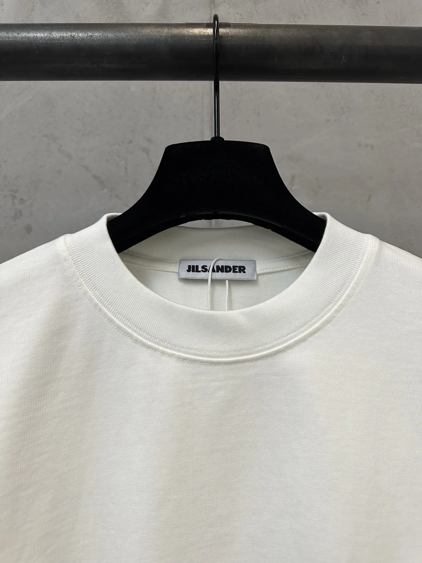 Logo Print Heavyweight Cotton T-Shirt D19011603 — view 5