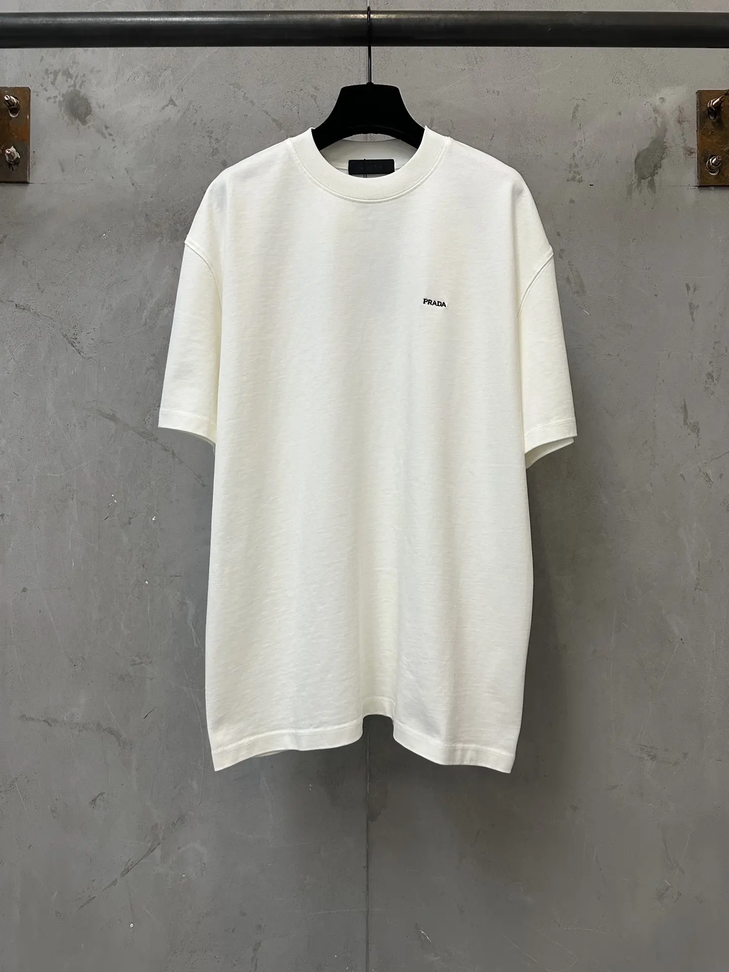 Logo-Embroidered Heavyweight Cotton T-Shirt D19011599