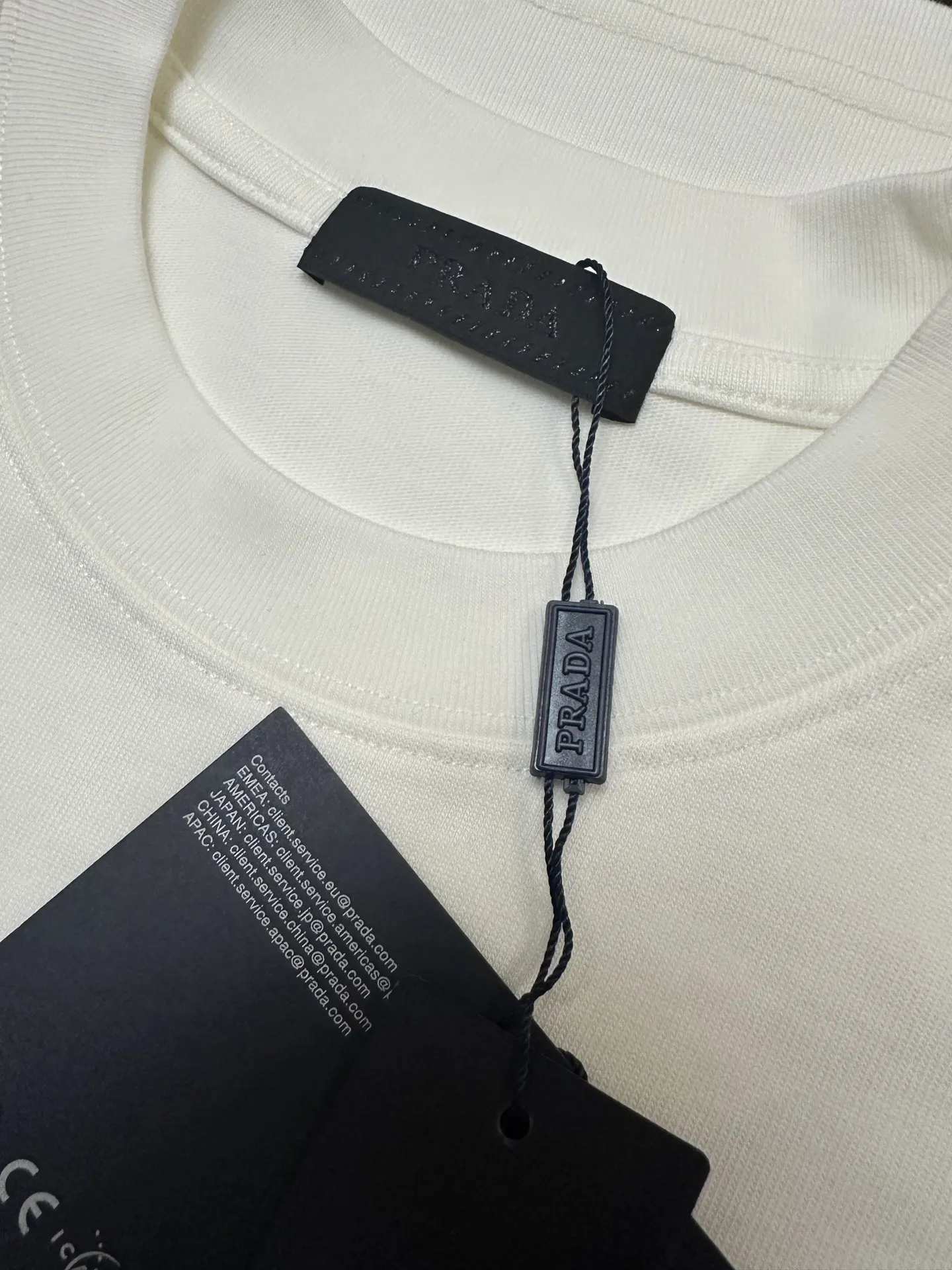 Logo-Embroidered Heavyweight Cotton T-Shirt D19011599 — view 6