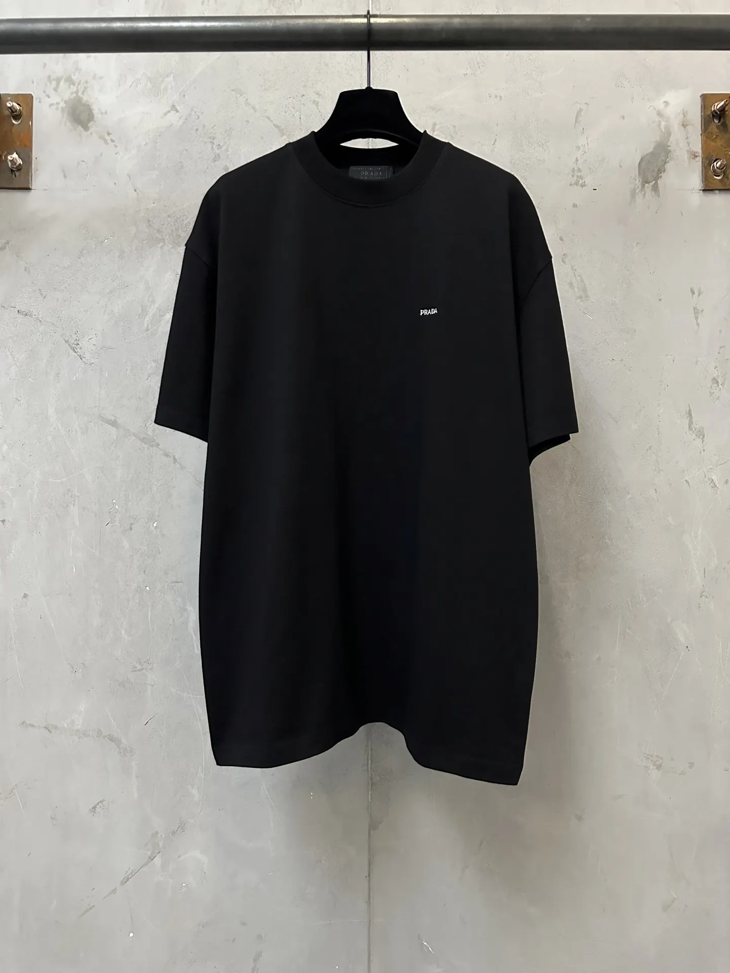 Logo-Embroidered Heavyweight Cotton T-Shirt D19011600