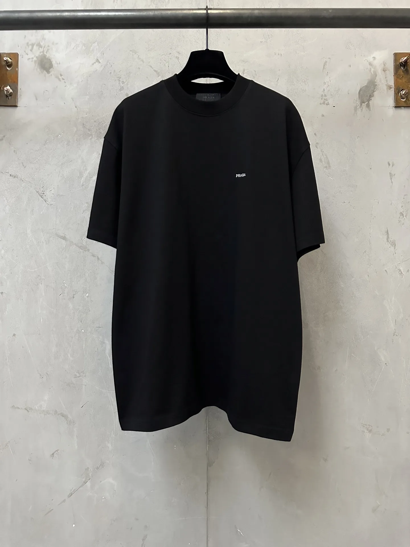 Logo-Embroidered Heavyweight Cotton T-Shirt D19011600
