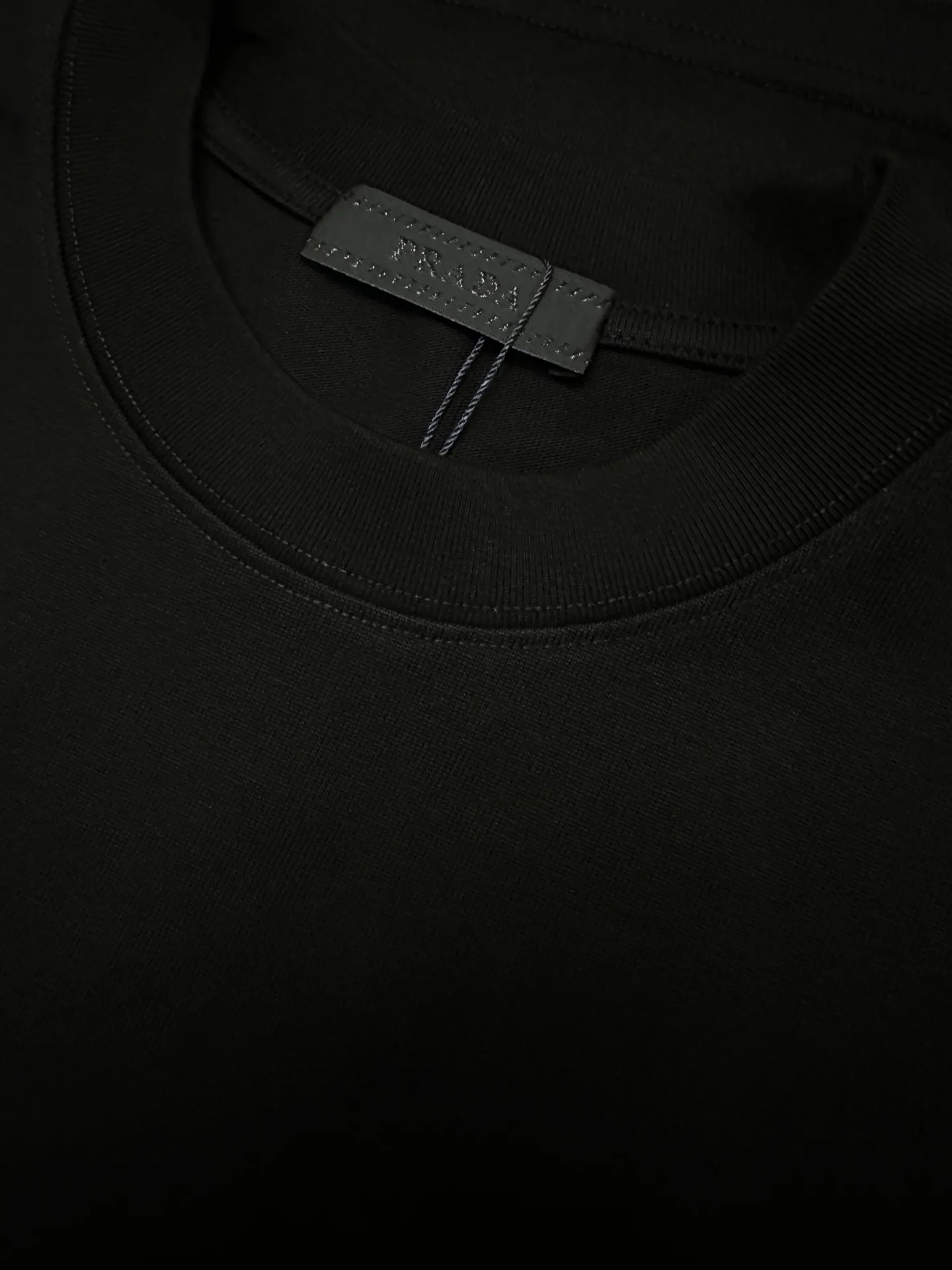 Logo-Embroidered Heavyweight Cotton T-Shirt D19011600 — view 6
