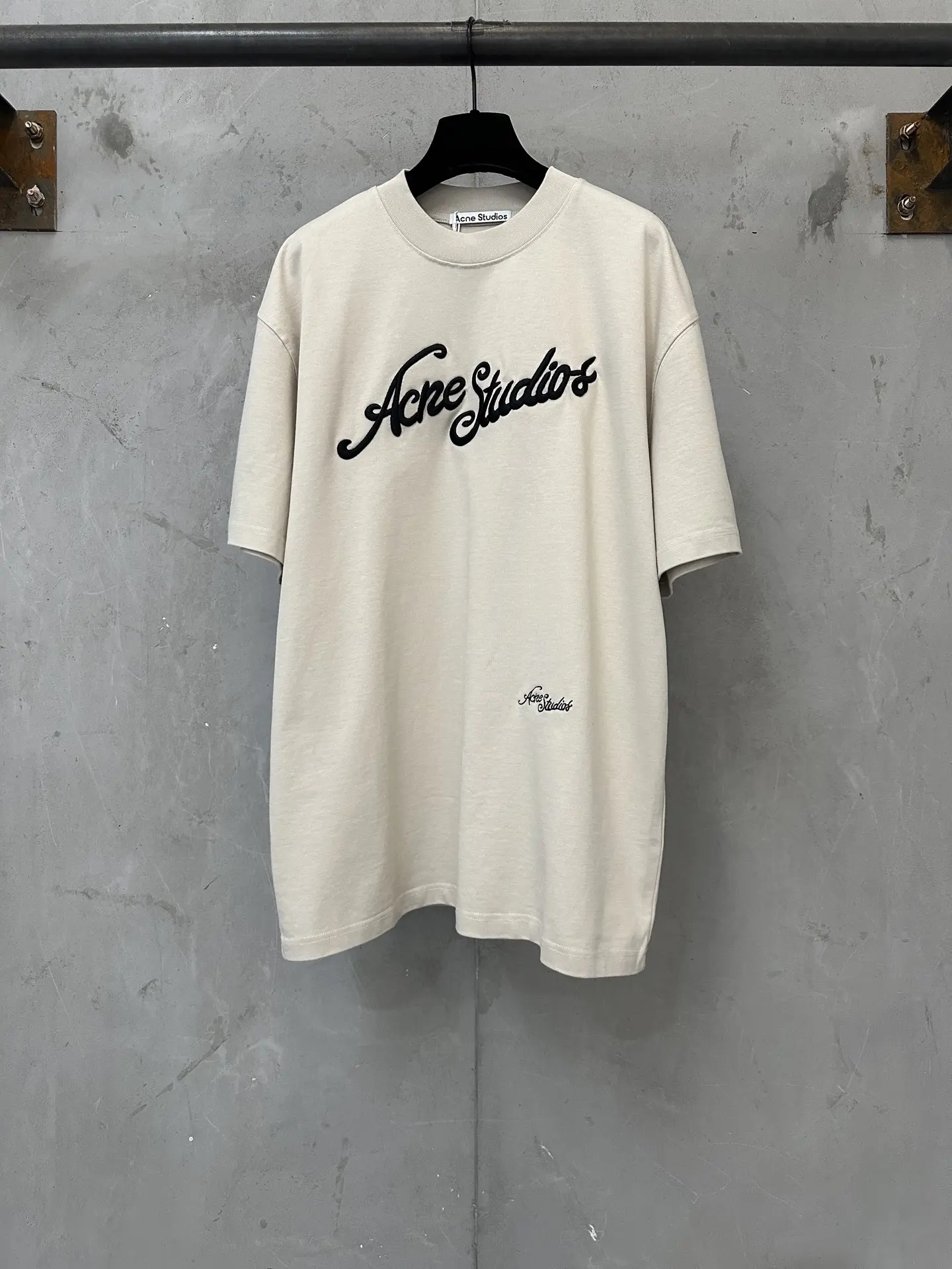 Logo Embroidered Heavyweight Cotton T-Shirt D19518970
