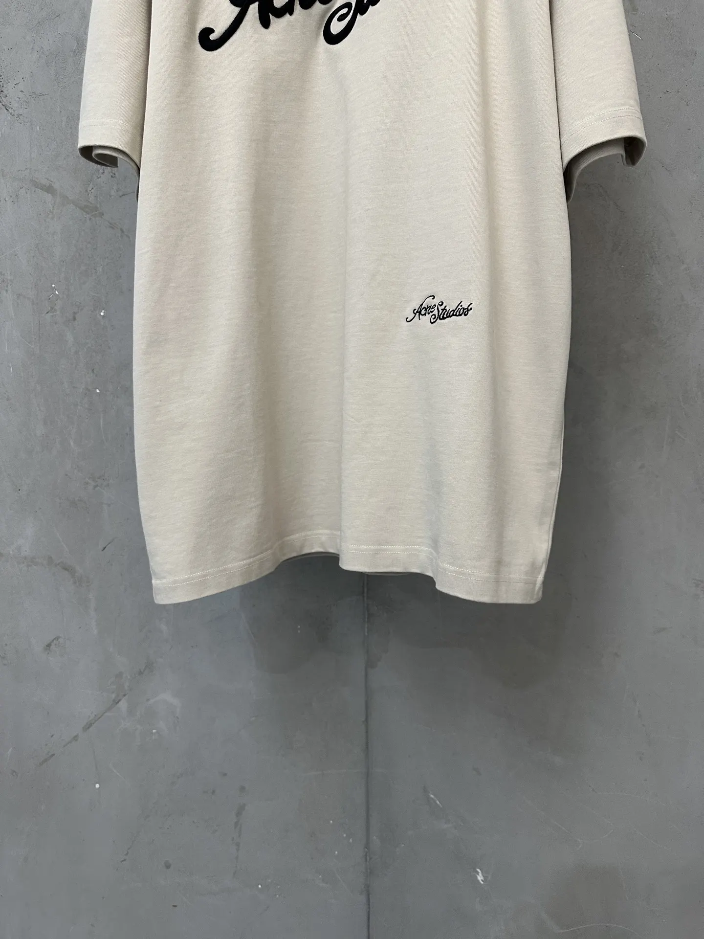 Logo Embroidered Heavyweight Cotton T-Shirt D19518970 — view 4