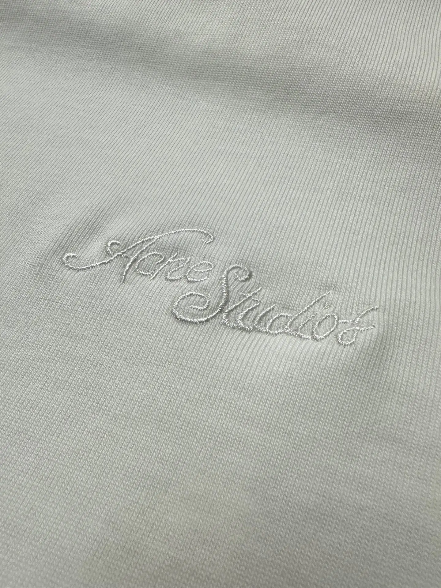 3D Logo Embroidered Heavyweight Cotton T-Shirt D19518972 — view 8