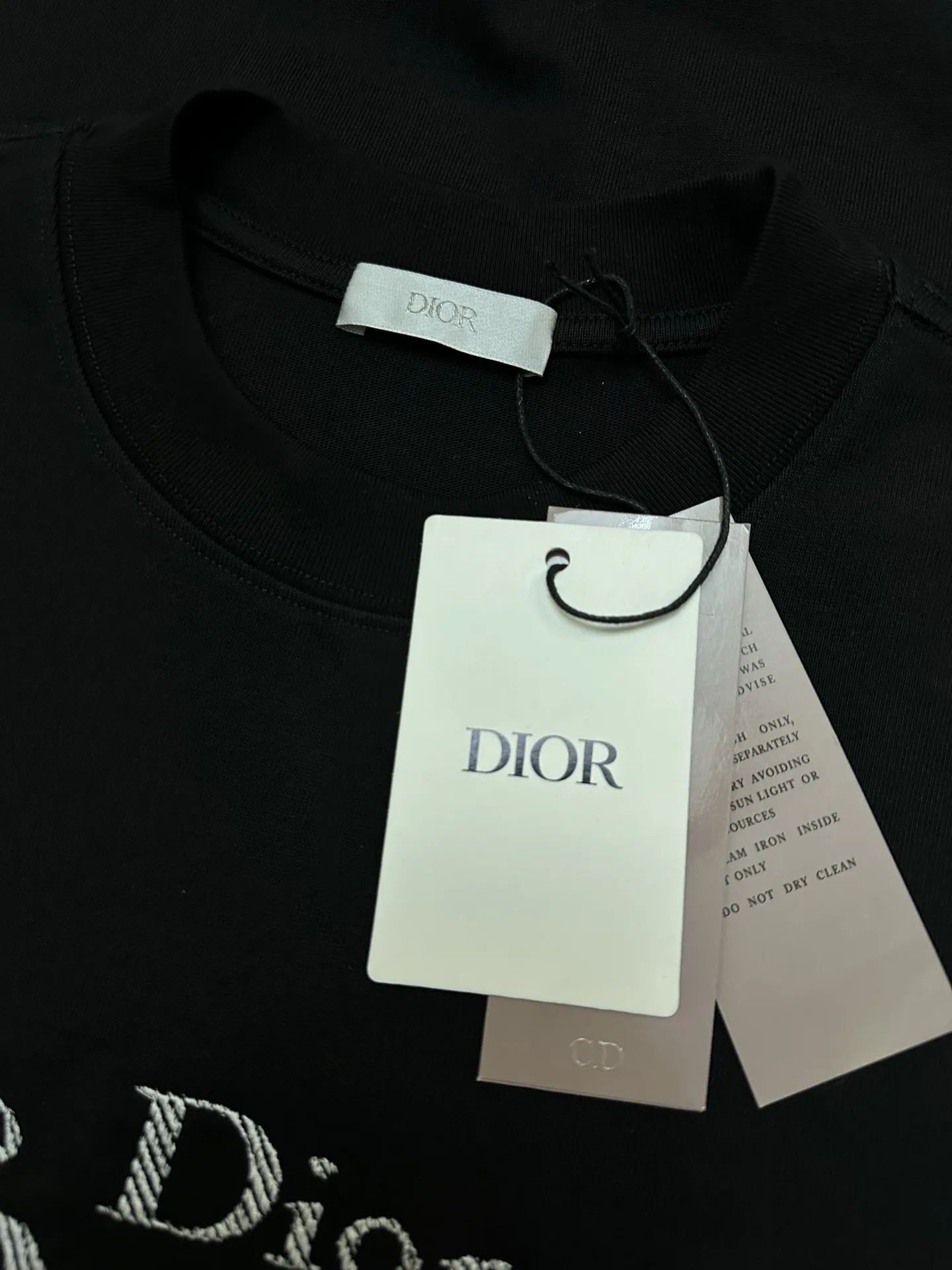 Embroidered Heavyweight Cotton T-Shirt D19511597 — view 6