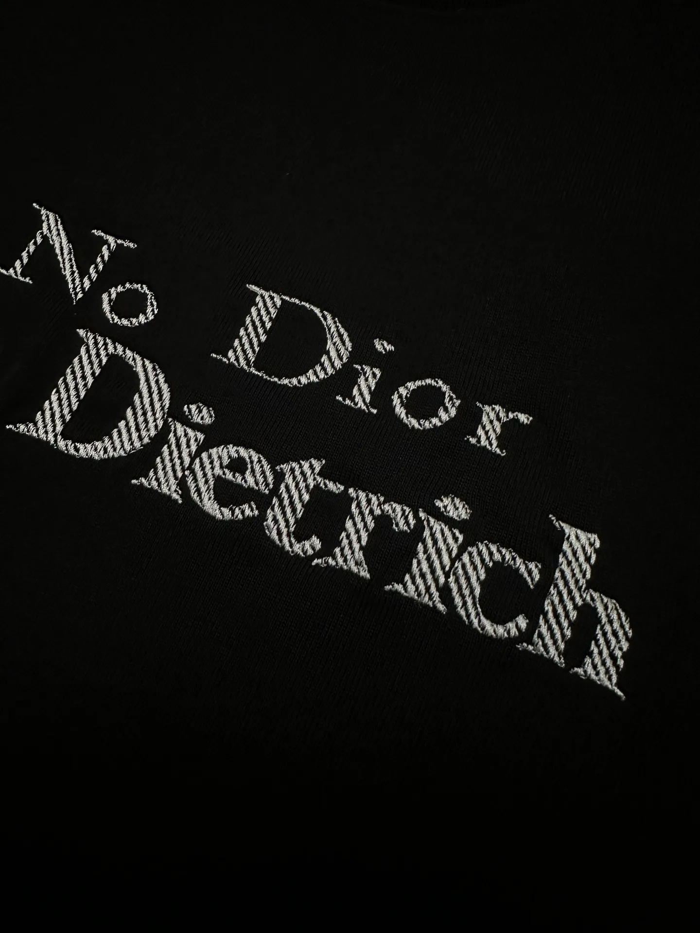 Embroidered Heavyweight Cotton T-Shirt D19511597 — view 7