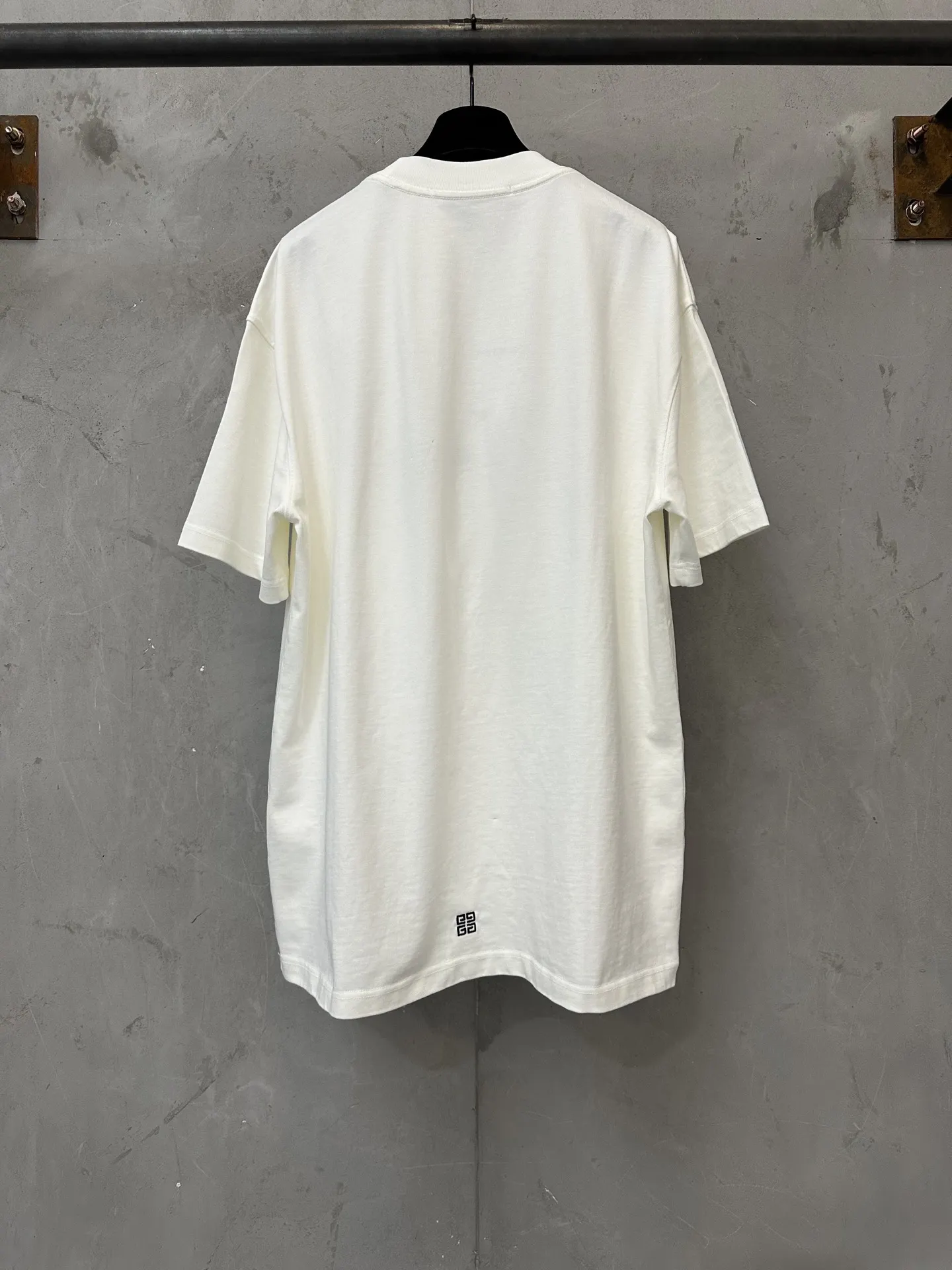 Logo Embroidered Heavyweight Cotton T-Shirt D19518966 — view 2