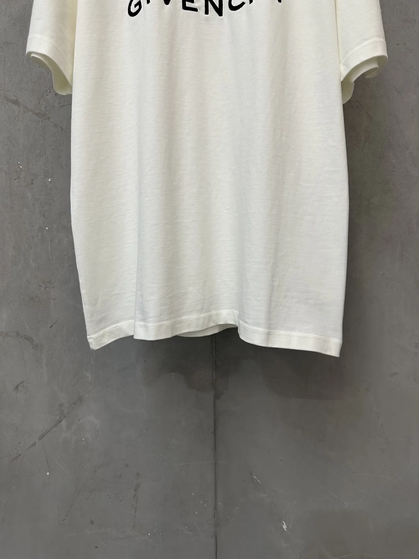 Logo Embroidered Heavyweight Cotton T-Shirt D19518966 — view 4