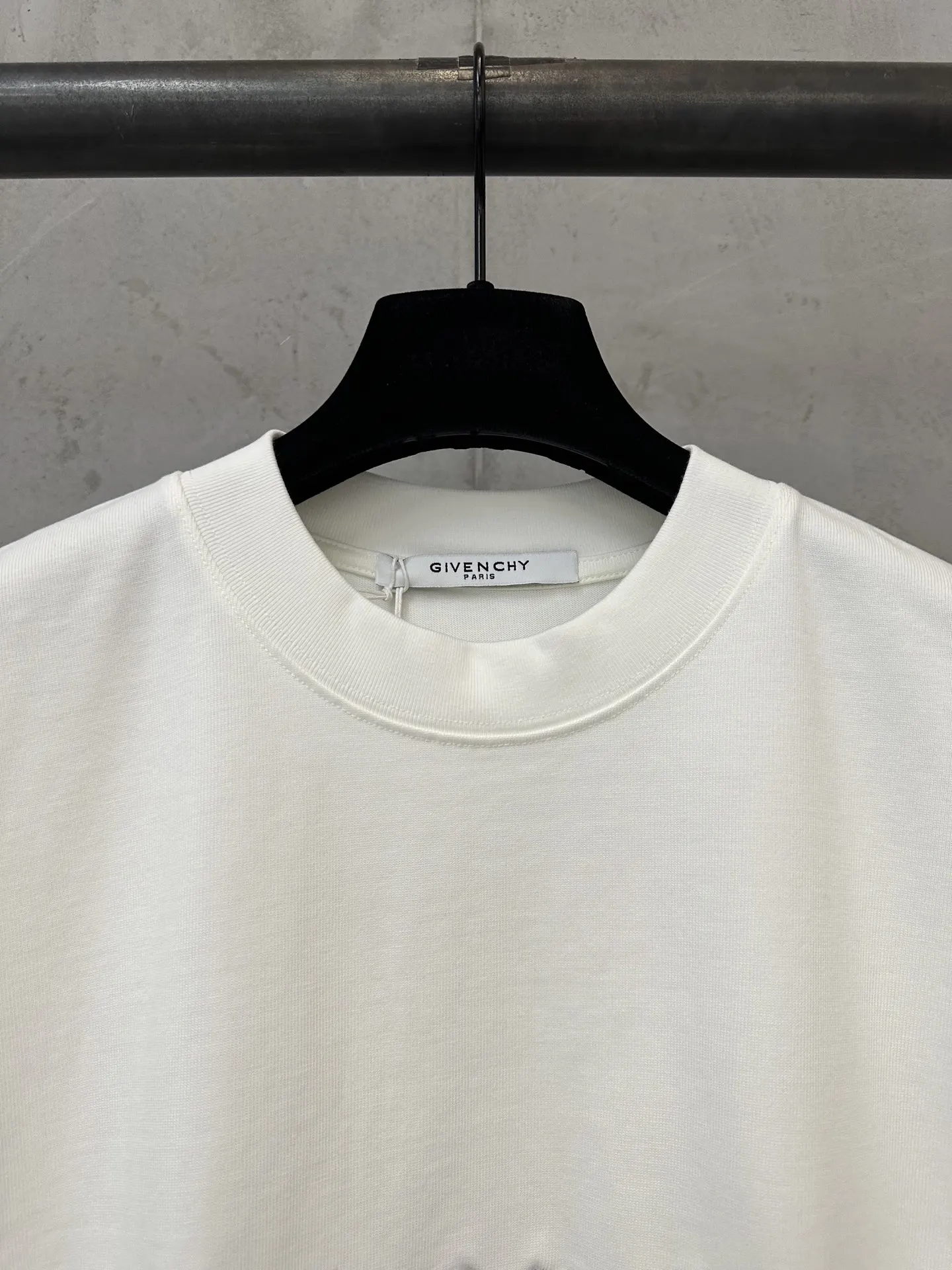 Logo Embroidered Heavyweight Cotton T-Shirt D19518966 — view 5