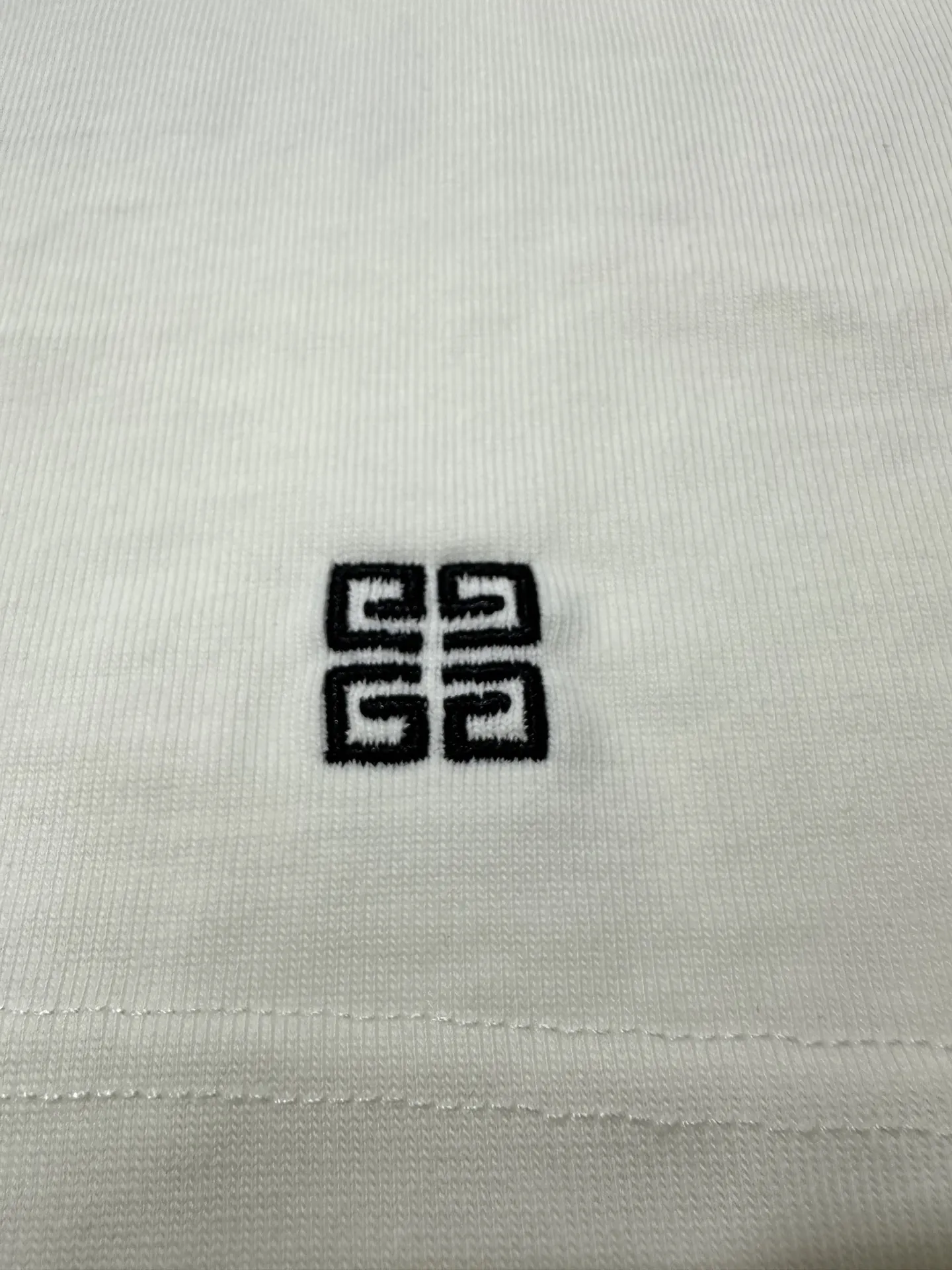 Logo Embroidered Heavyweight Cotton T-Shirt D19518966 — view 8