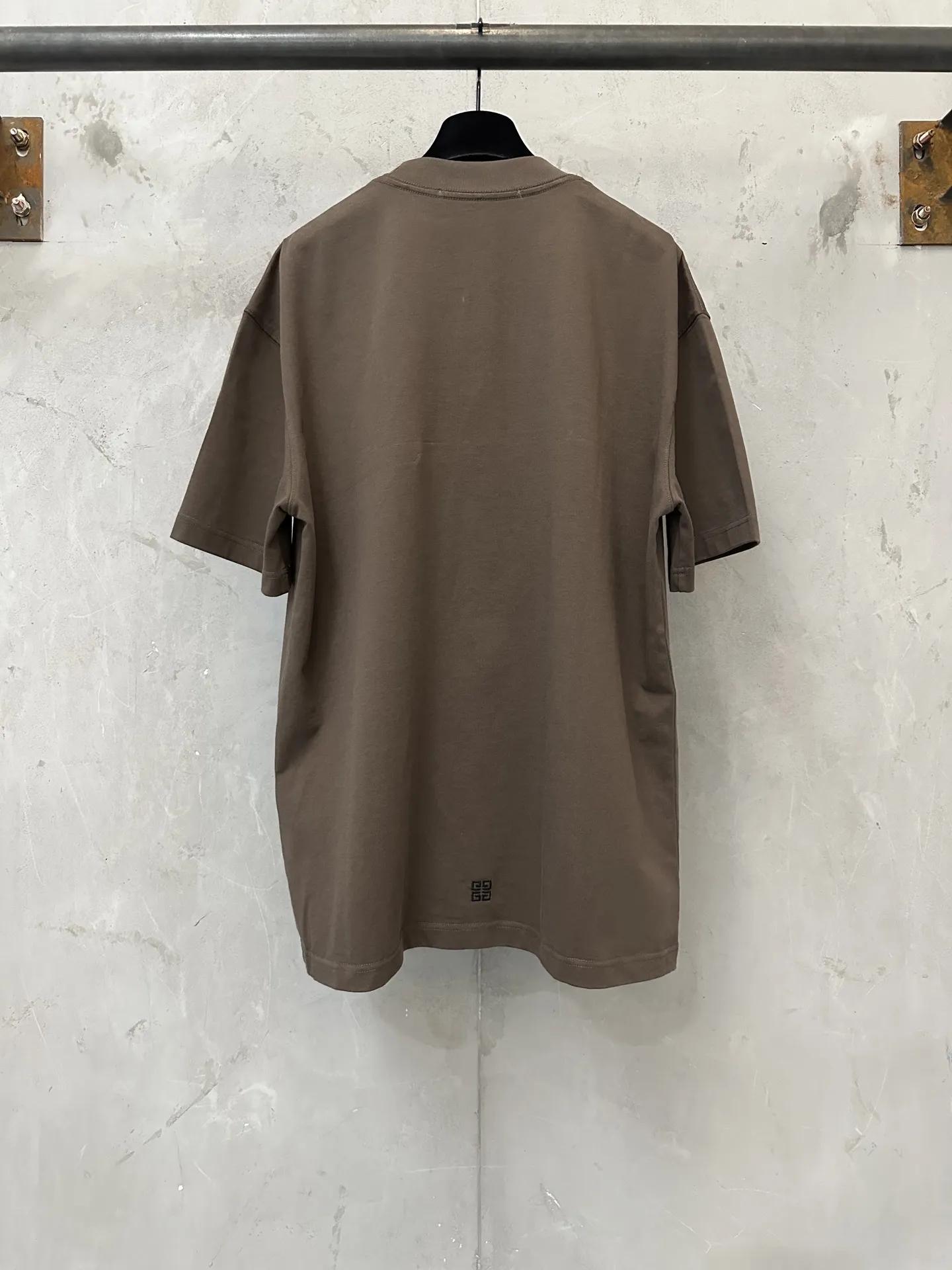 Logo Embroidery Heavyweight Cotton T-Shirt D19518965 — view 2