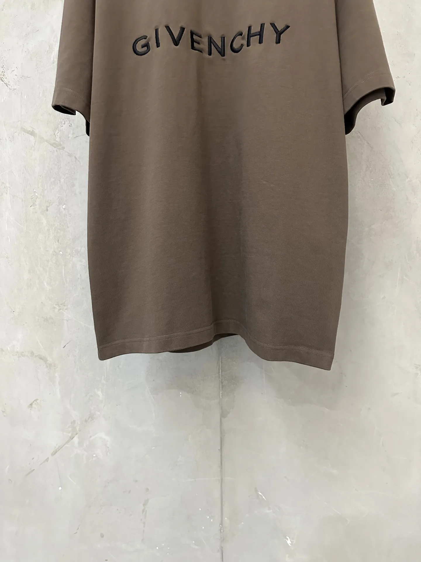 Logo Embroidery Heavyweight Cotton T-Shirt D19518965 — view 4
