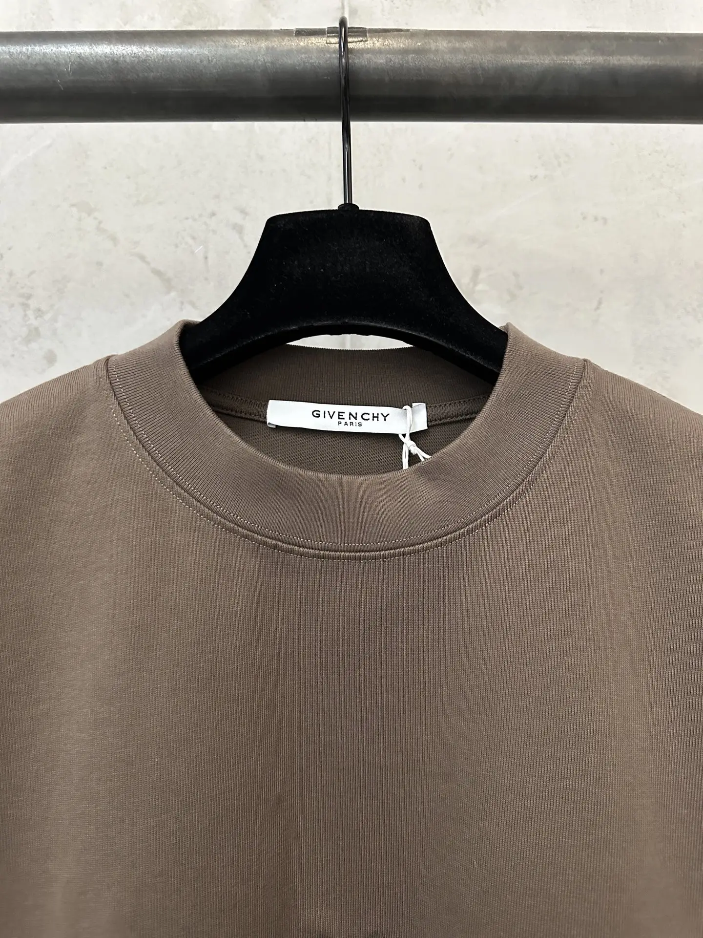 Logo Embroidery Heavyweight Cotton T-Shirt D19518965 — view 5