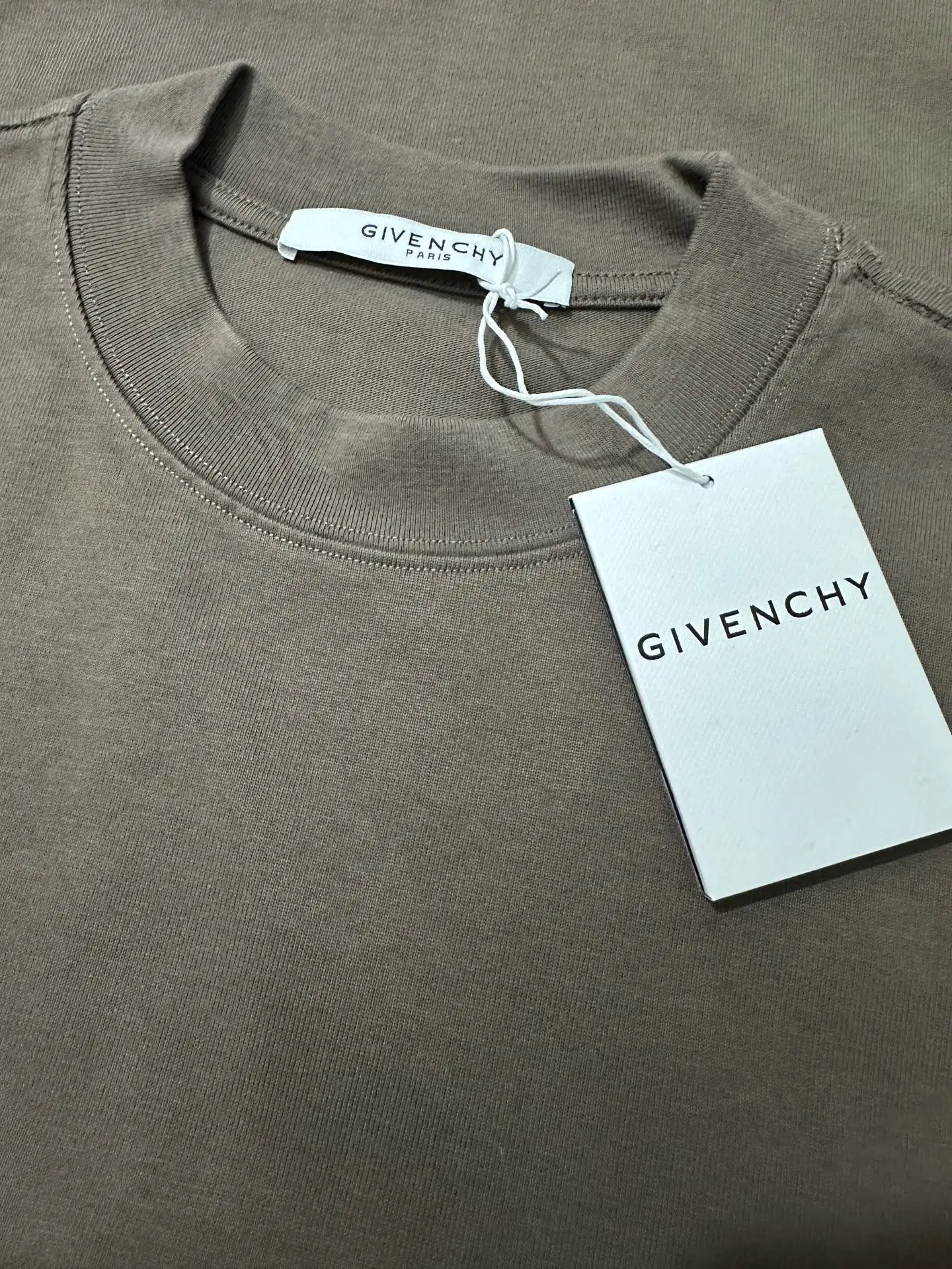 Logo Embroidery Heavyweight Cotton T-Shirt D19518965 — view 6