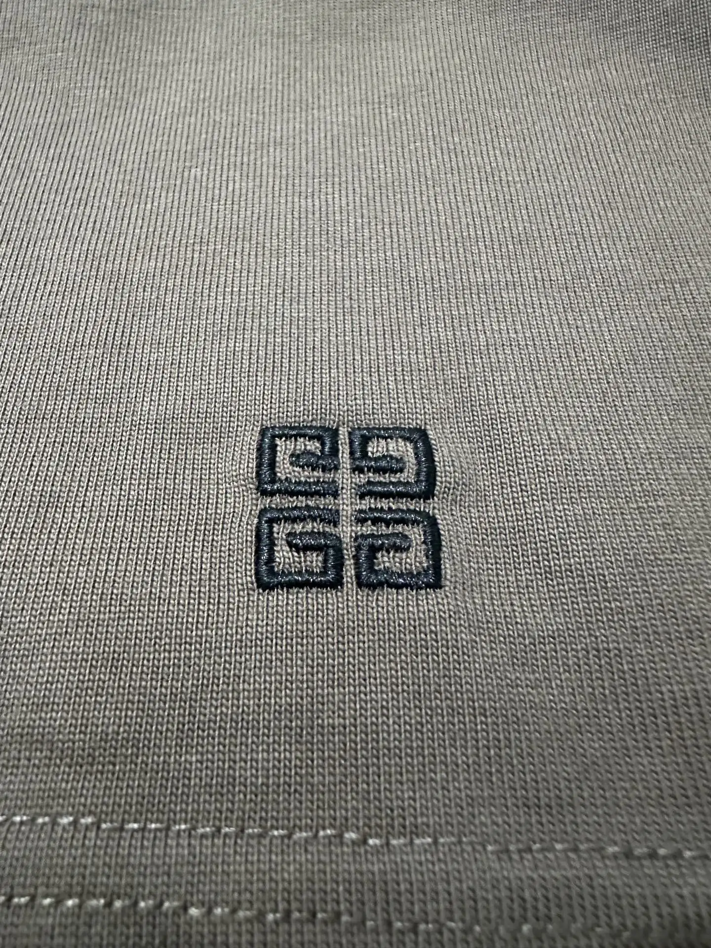 Logo Embroidery Heavyweight Cotton T-Shirt D19518965 — view 8