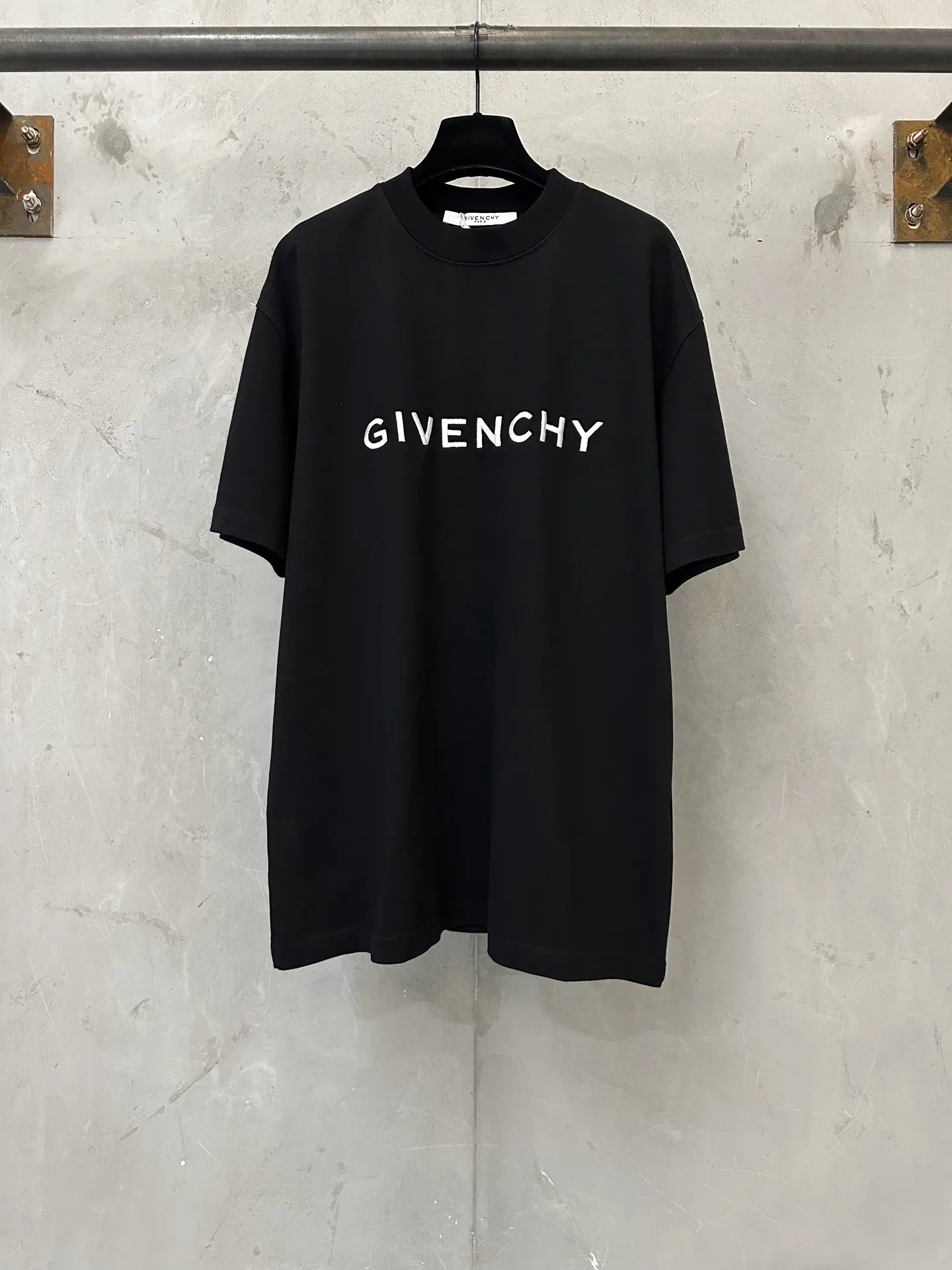Logo Embroidery Heavyweight Cotton T-Shirt D19518963