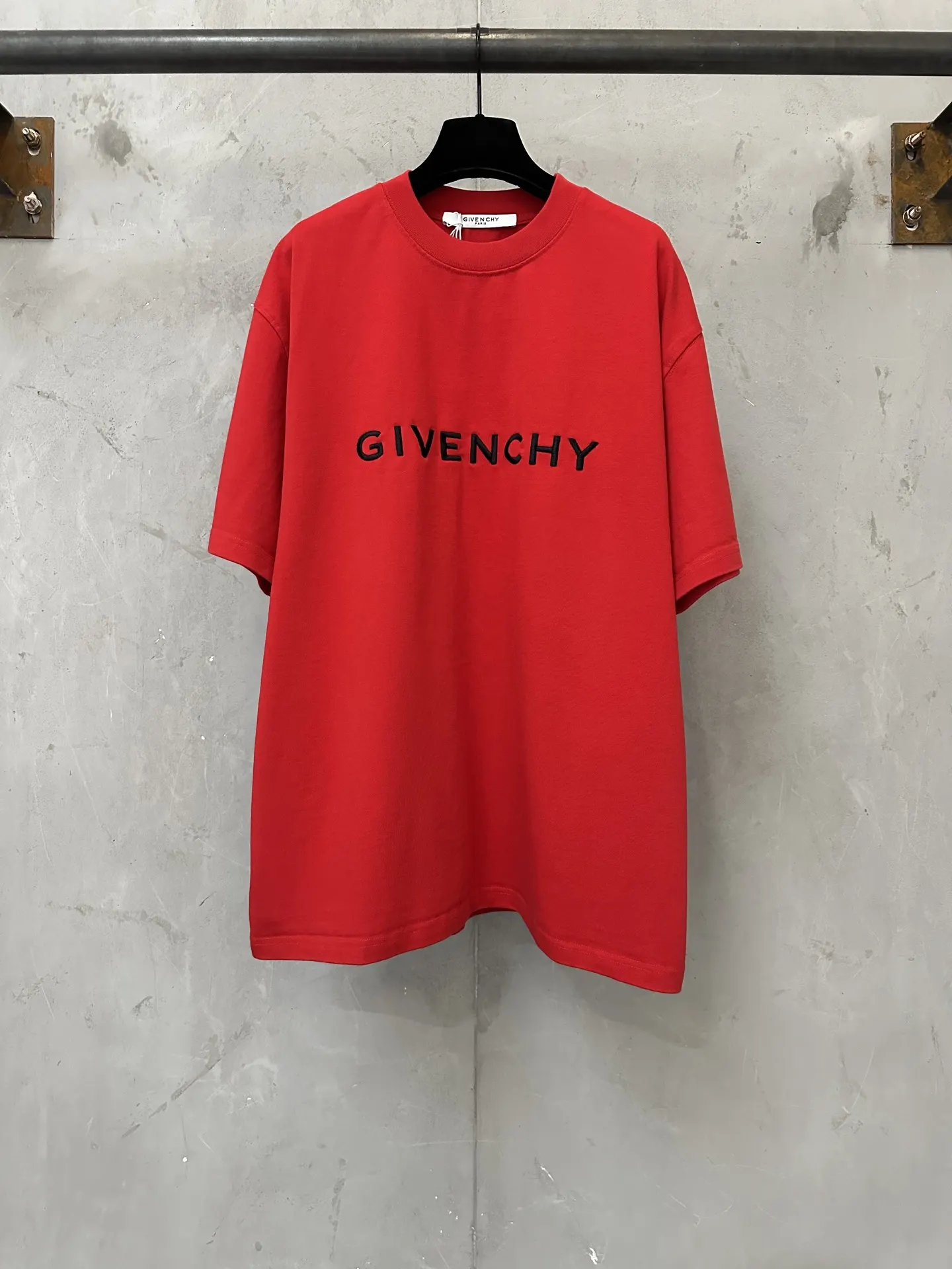 Logo Embroidered Heavyweight Cotton T-Shirt D19518964