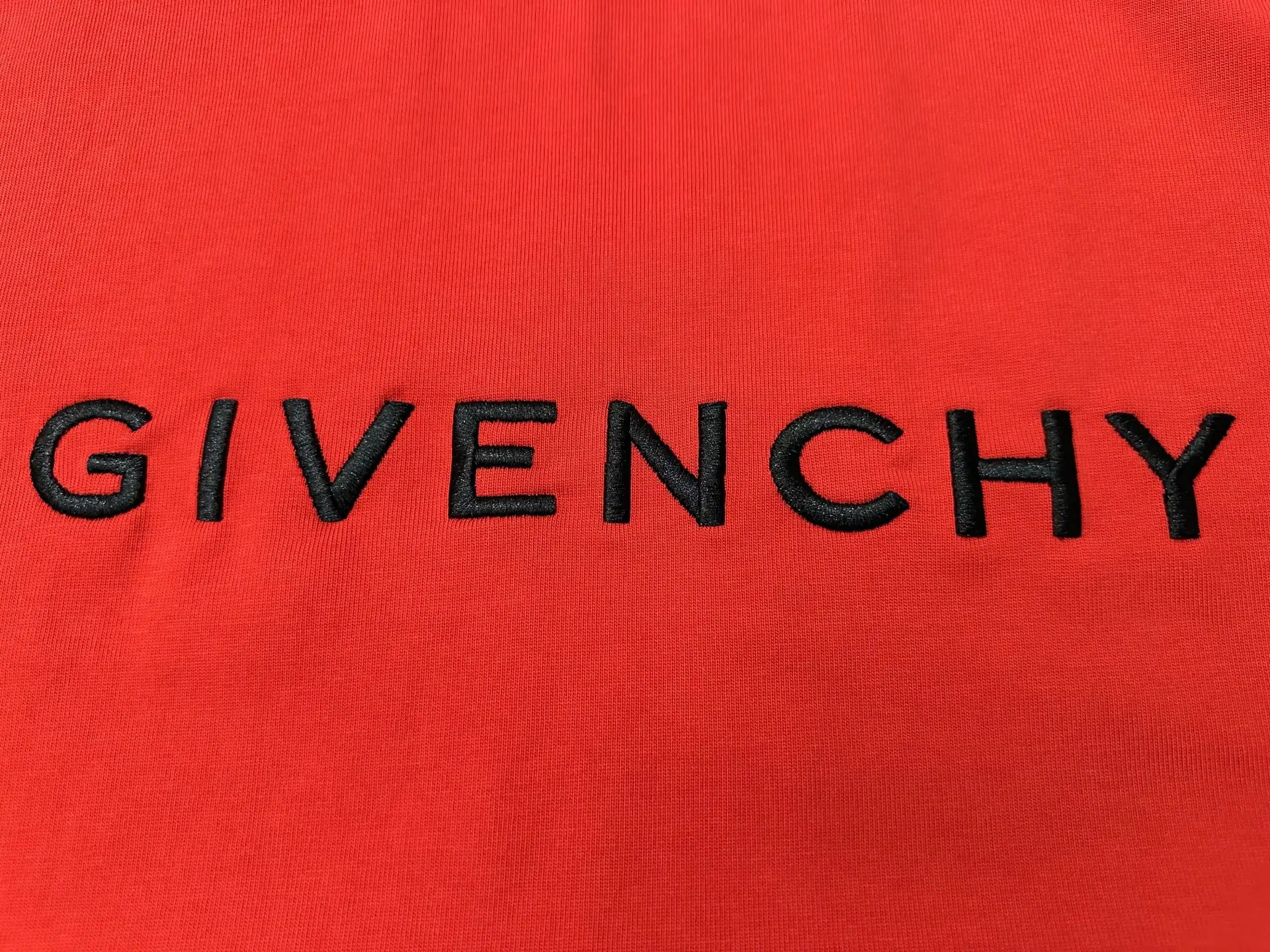 Logo Embroidered Heavyweight Cotton T-Shirt D19518964 — view 7