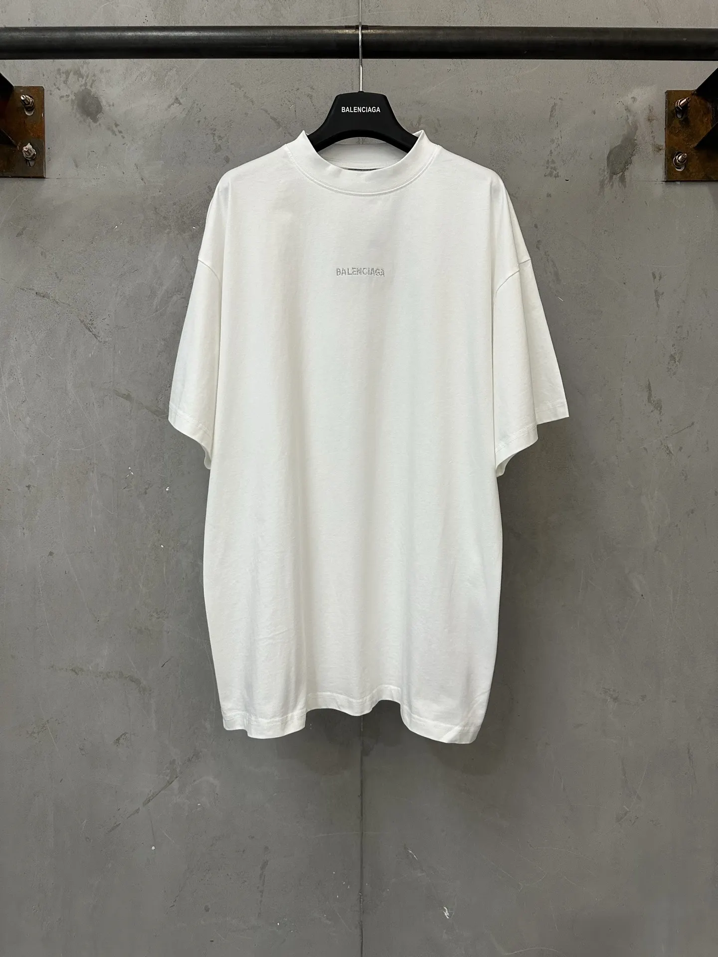 Rhinestone Logo Oversized T-Shirt D20020191