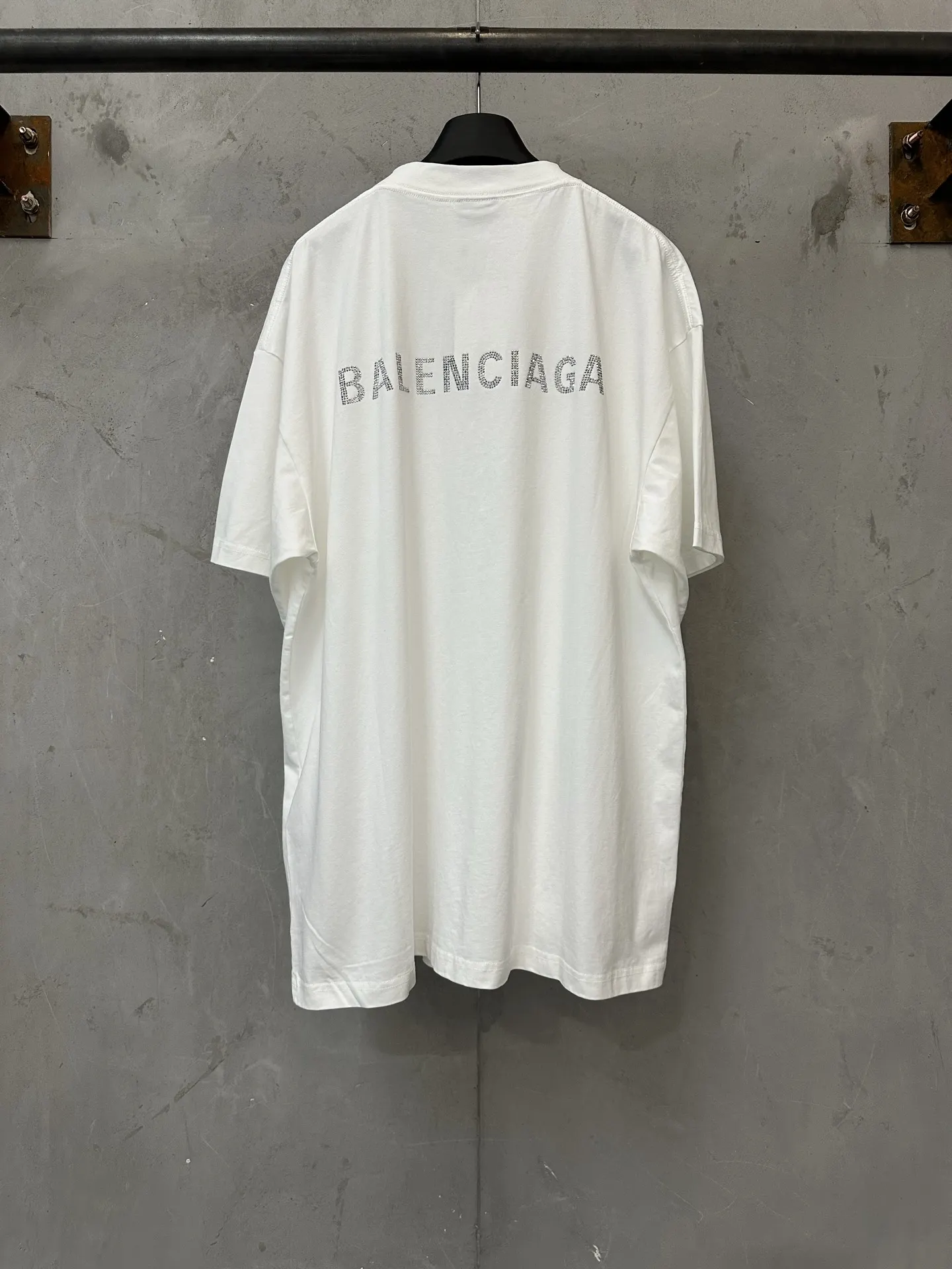 Rhinestone Logo Oversized T-Shirt D20020191 — view 2